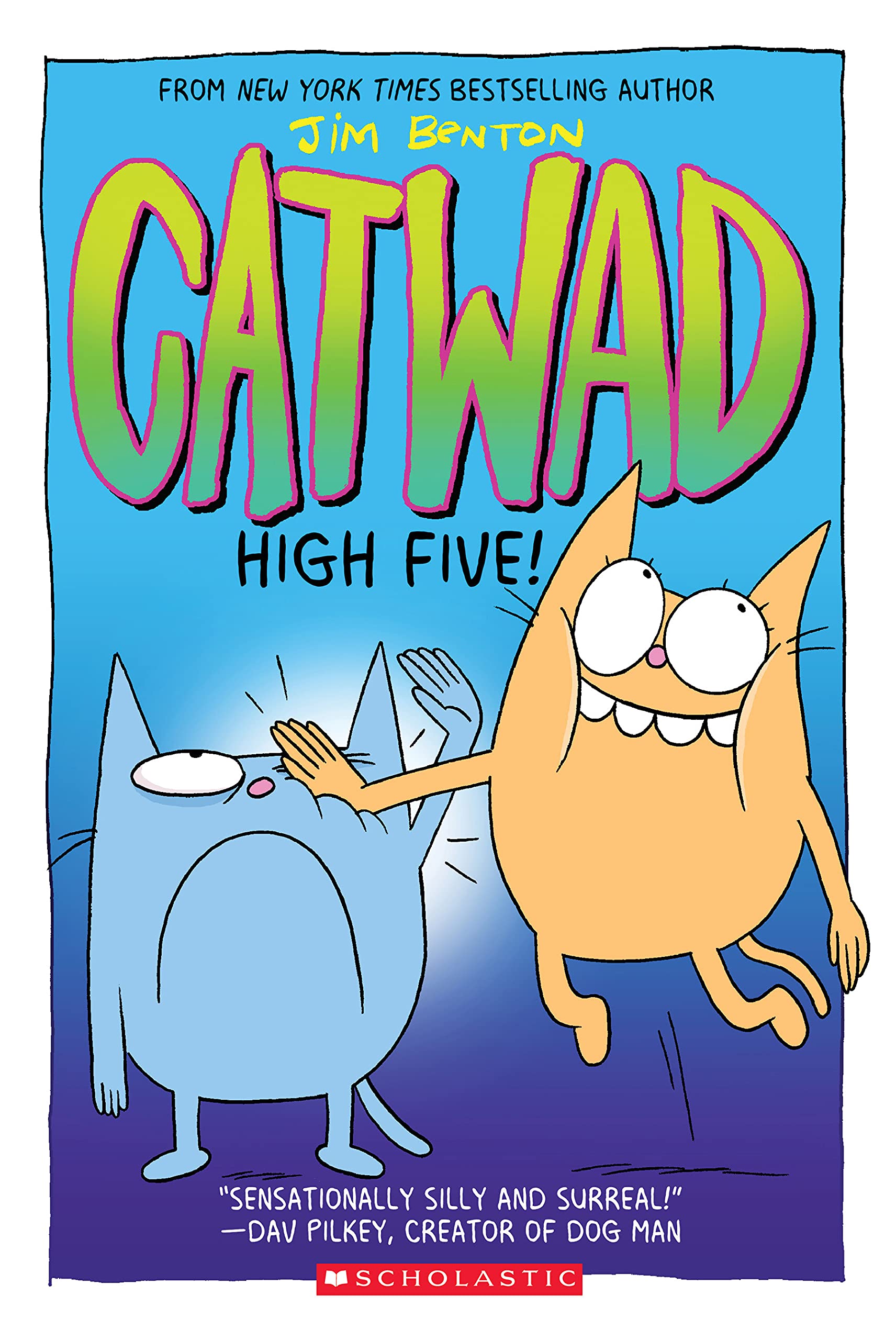 High Five! A Graphic Novel (Catwad #5) (5),New