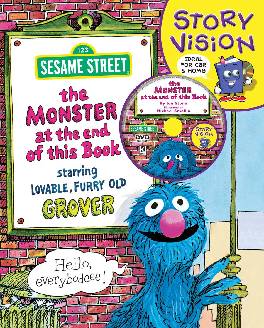 The Monster at the End of This Book: Sesame Street Story Vision,Used