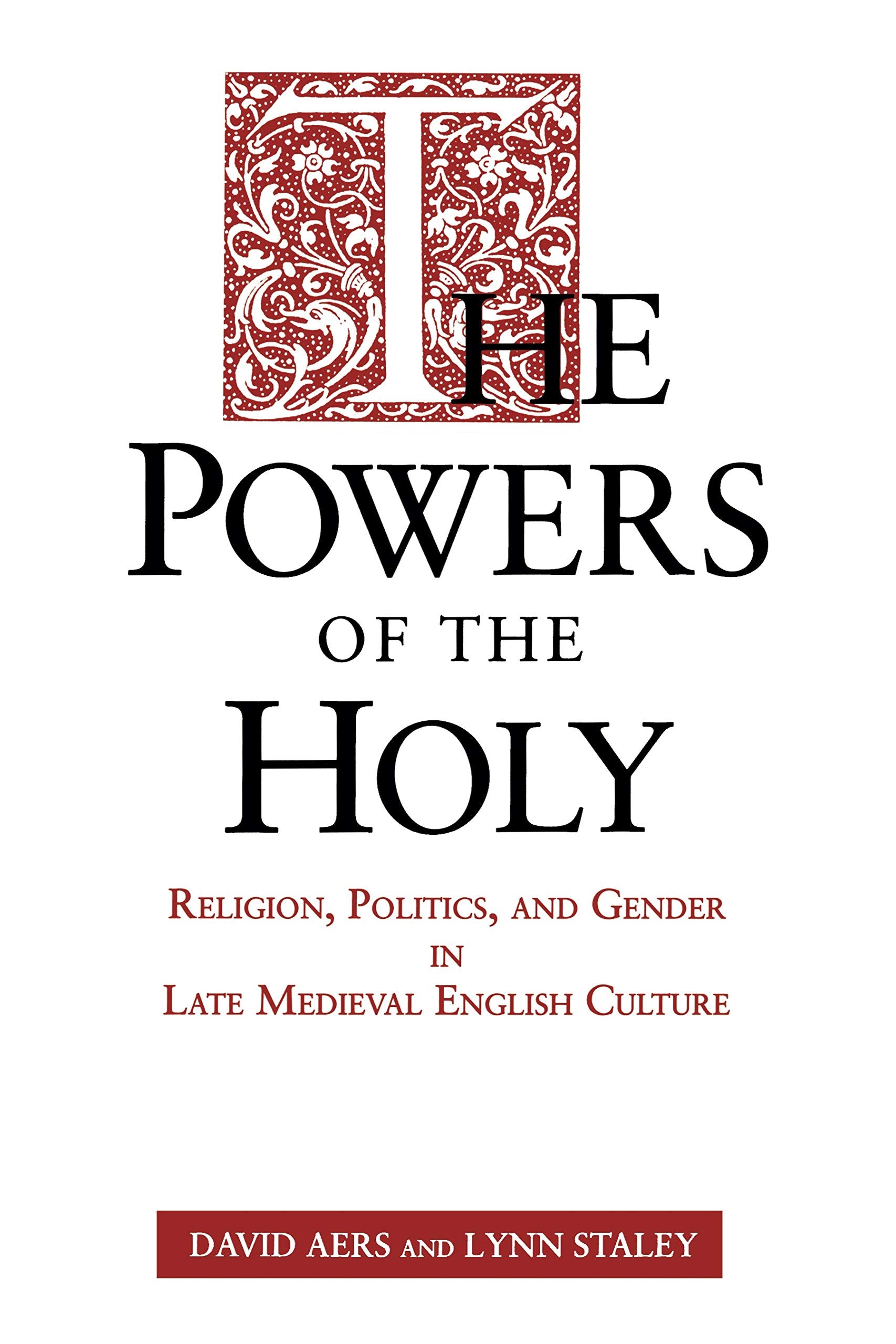 The Powers of the Holy: Religion, Politics, and Gender in Late Medieval English Culture,Used