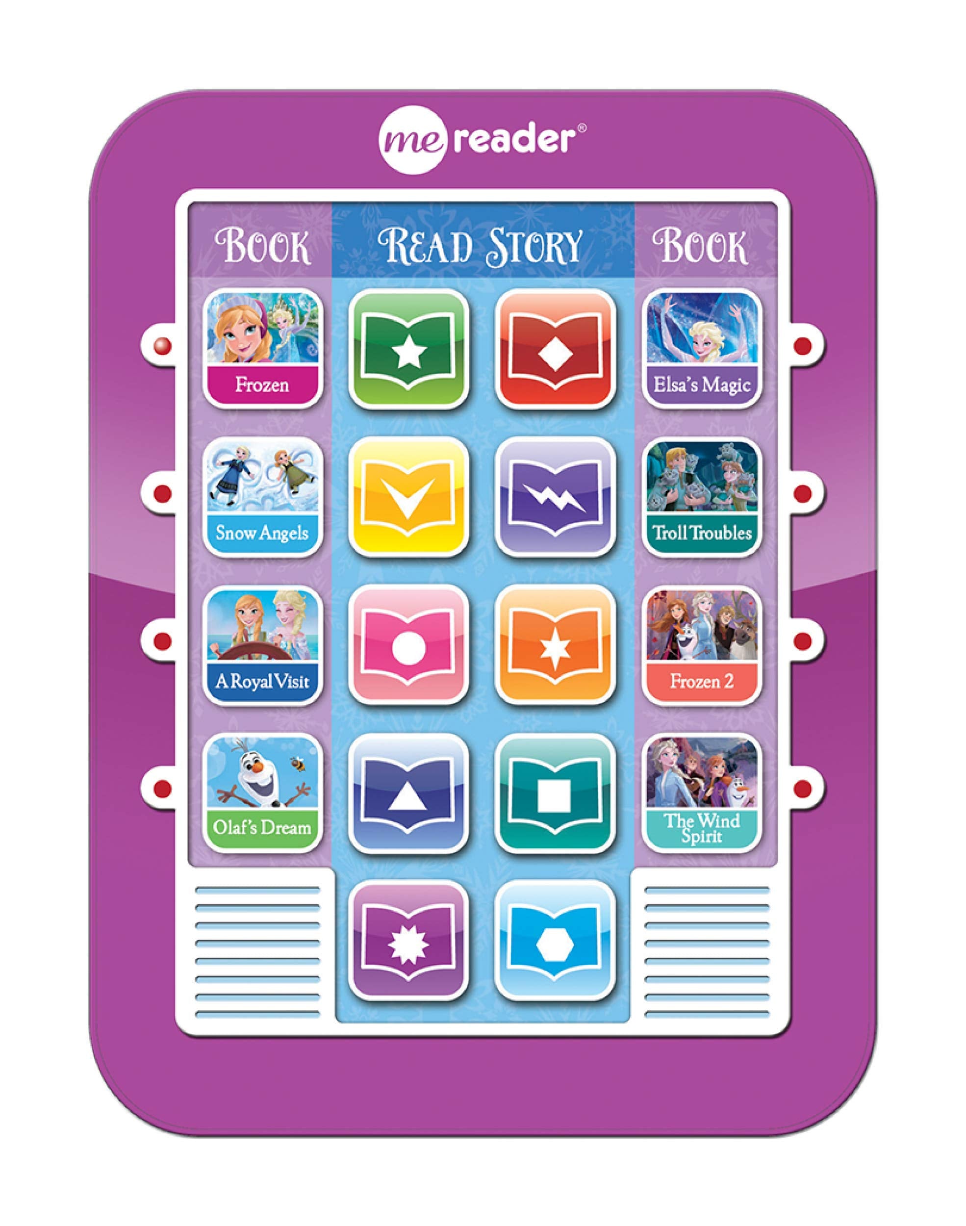 Disney Frozen and Frozen 2 Elsa, Anna, Olaf, and More!  Me Reader Electronic Reader and 8Sound Book Library  PI Kids,New