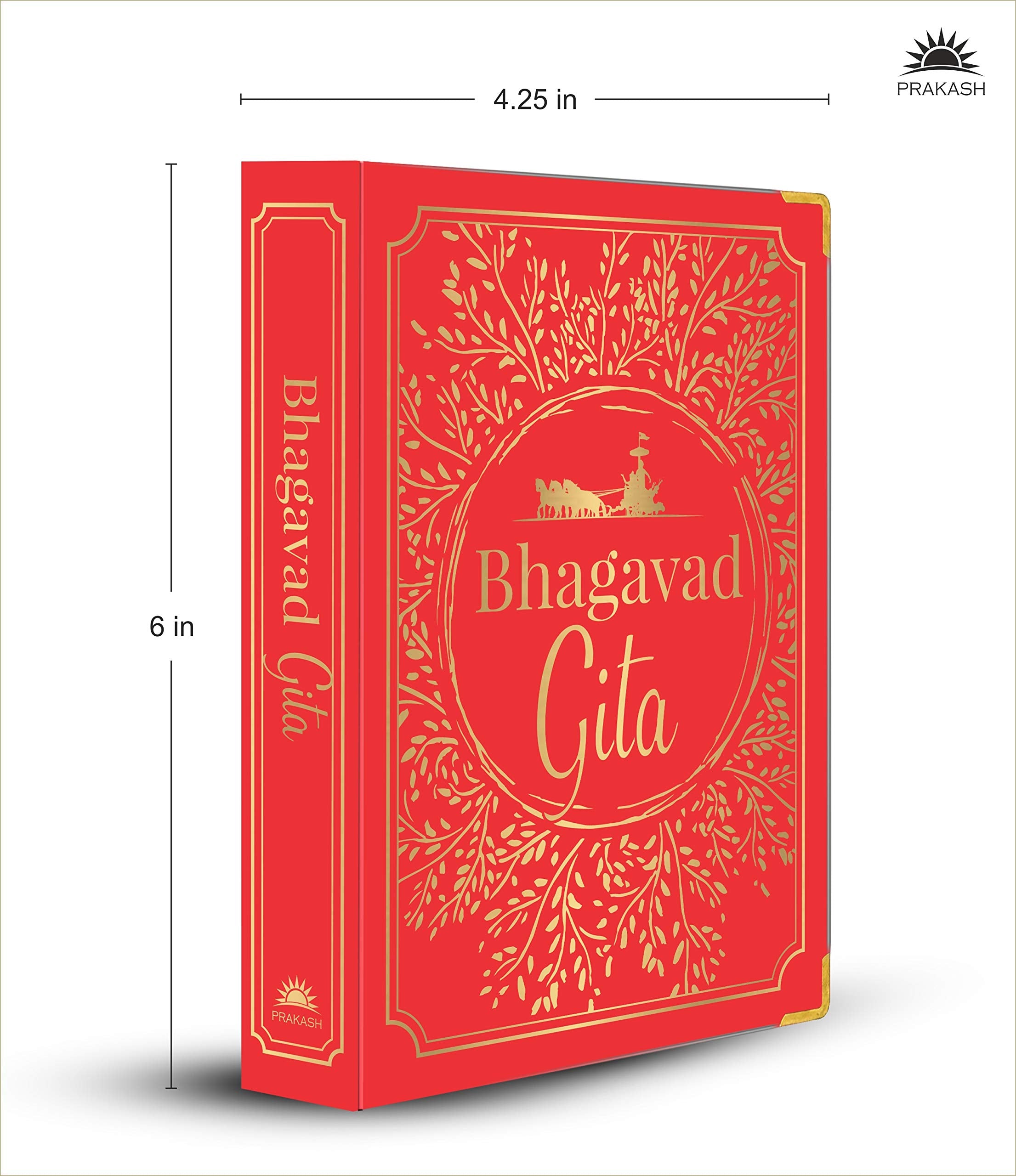 Bhagavad Gita (Deluxe Silk Hardbound),Used