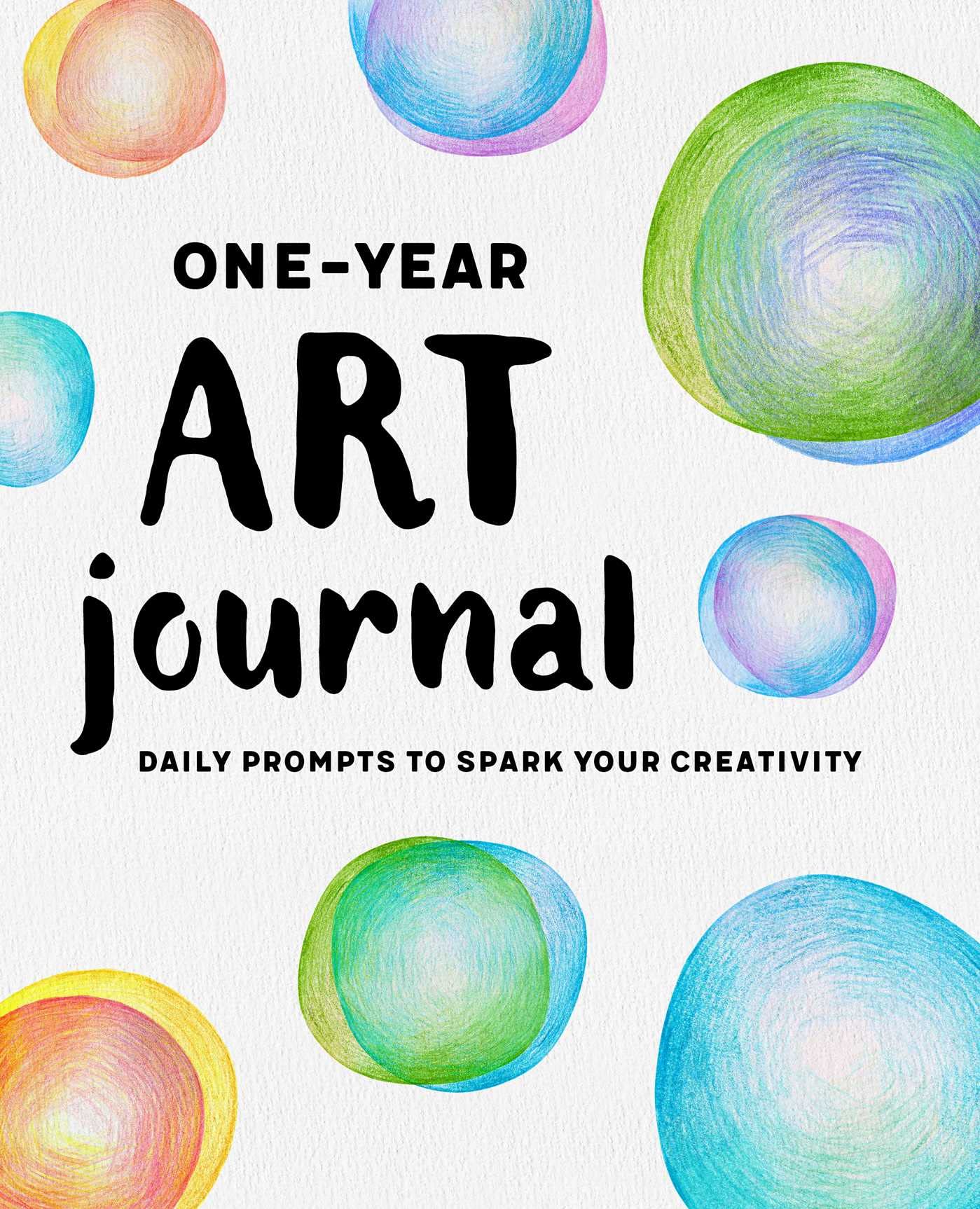 Oneyear Art Journal: Daily Prompts To Spark Your Creativity,Used