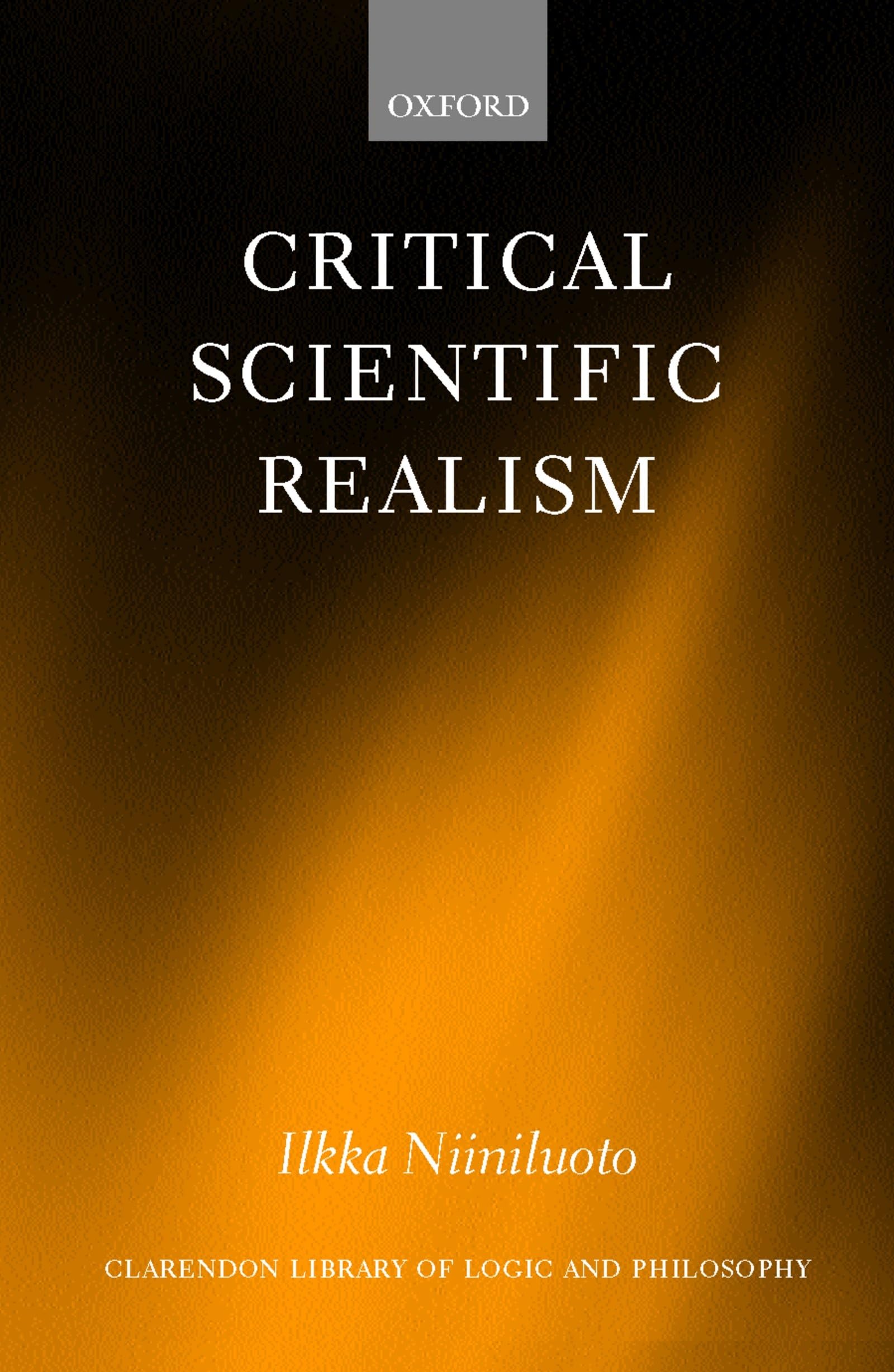 Critical Scientific Realism (Clarendon Library of Logic and Philosophy),Used
