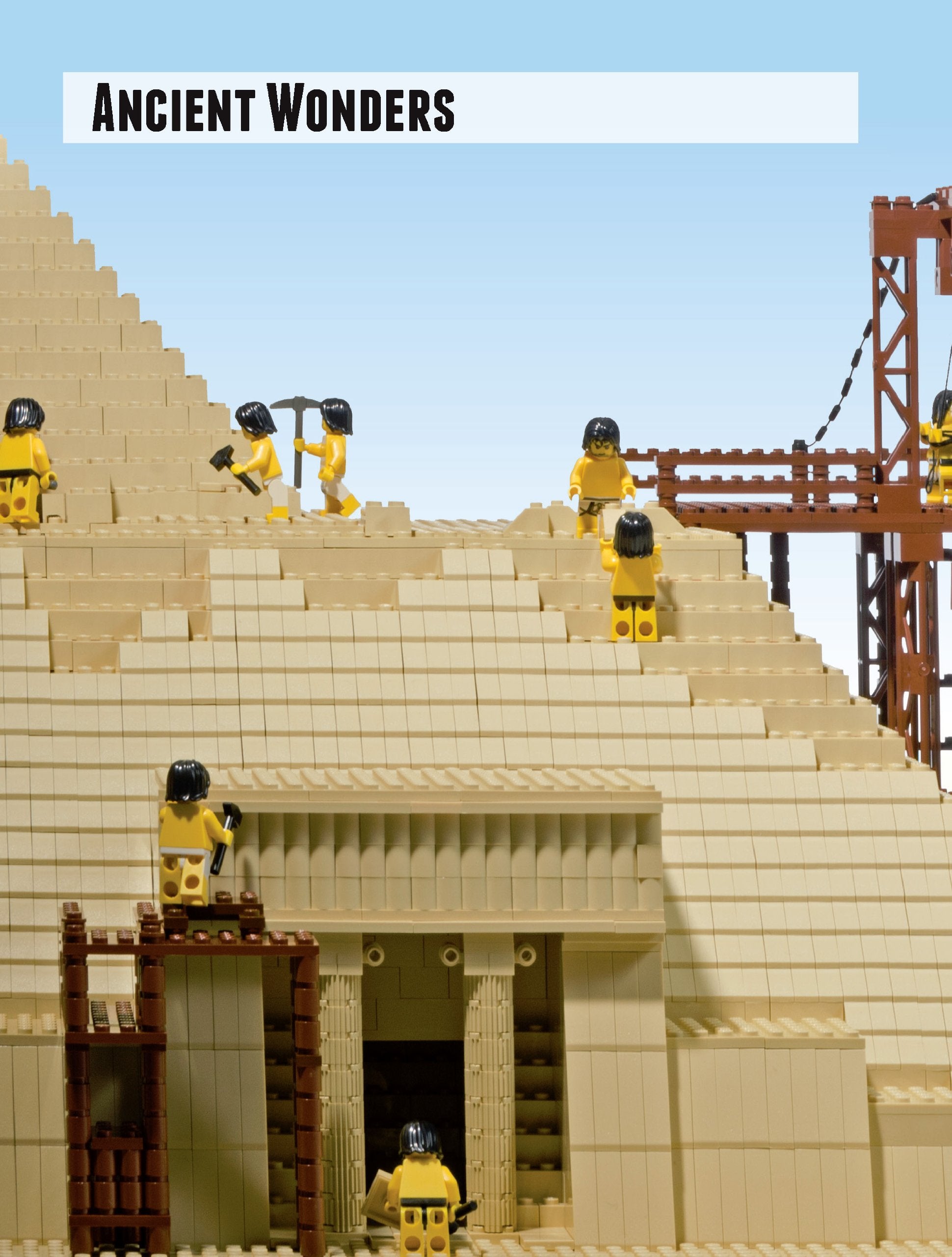 Brick Wonders: Ancient, Modern, and Natural Wonders Made from Lego,Used