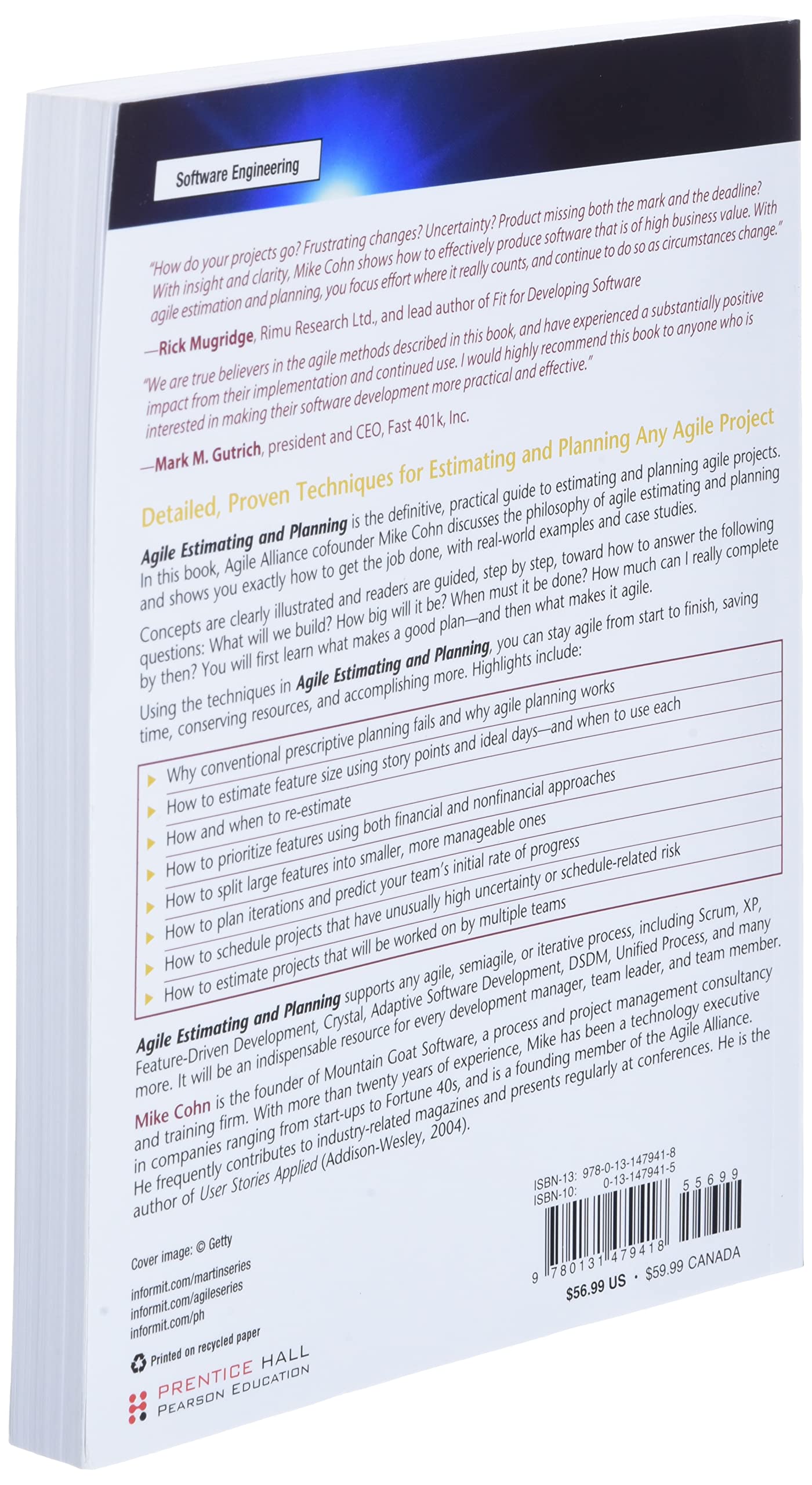 Agile Estimating and Planning,Used
