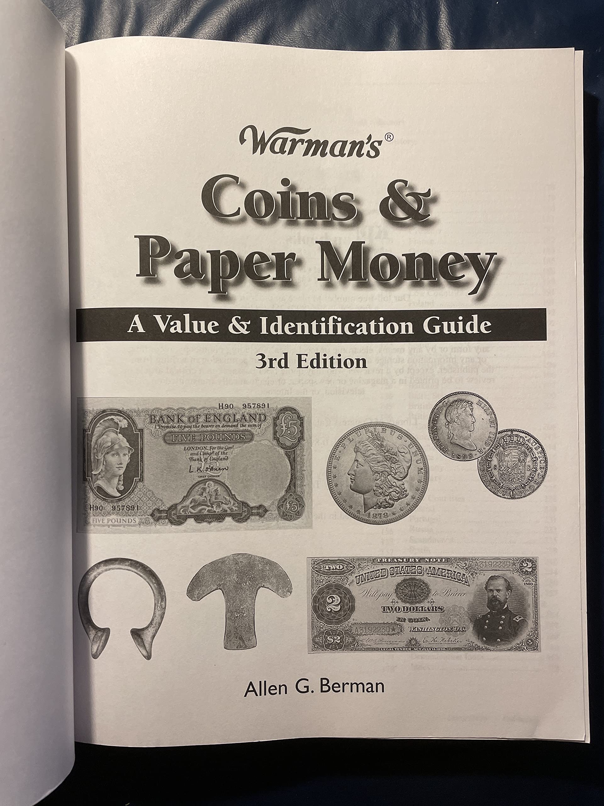 Warman's Coins & Paper Money: Identification and Price Guide,Used