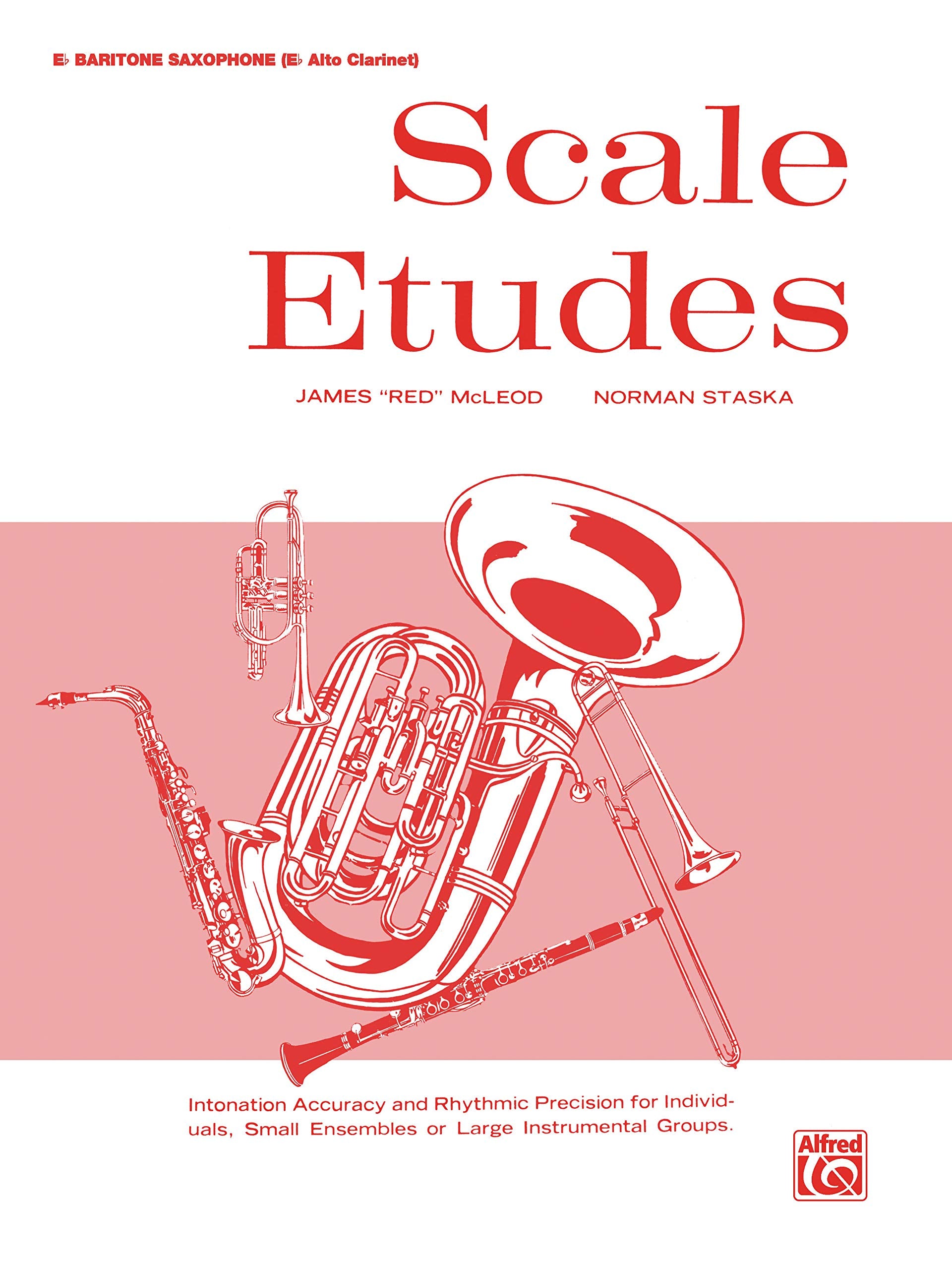 Scale Etudes: Eflat Baritone Saxophone (Eflat Alto Clarinet),Used