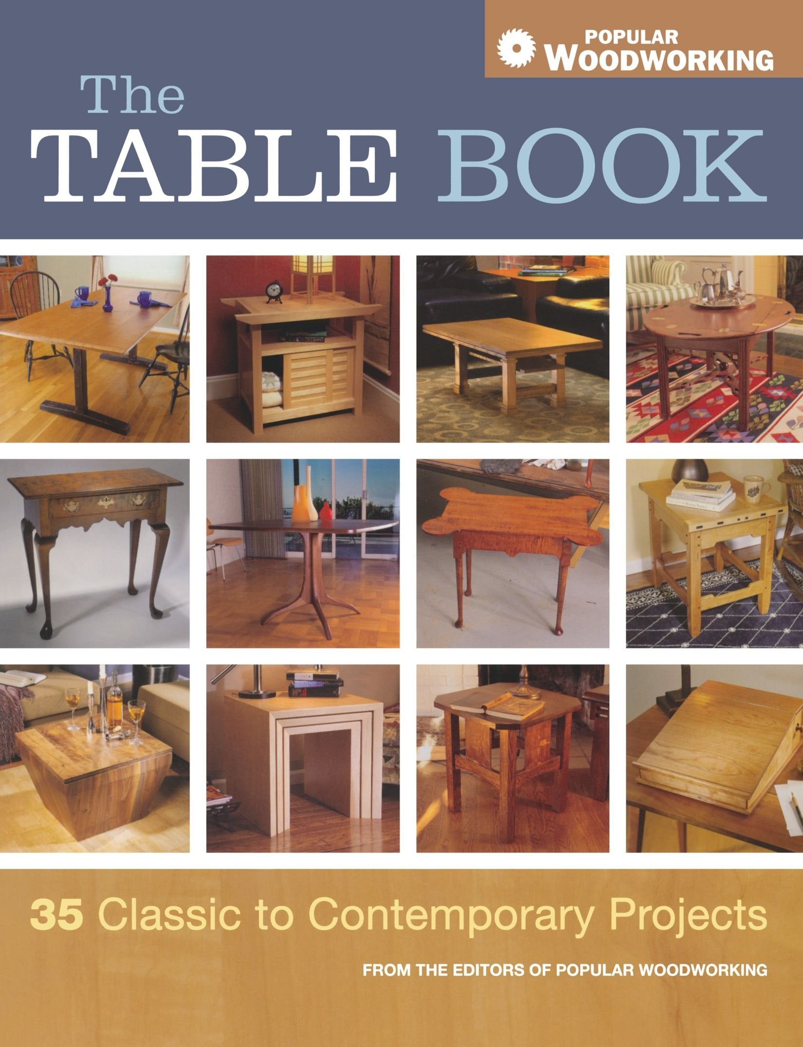 The Table Book: From the Editors of Popular Woodworking,Used