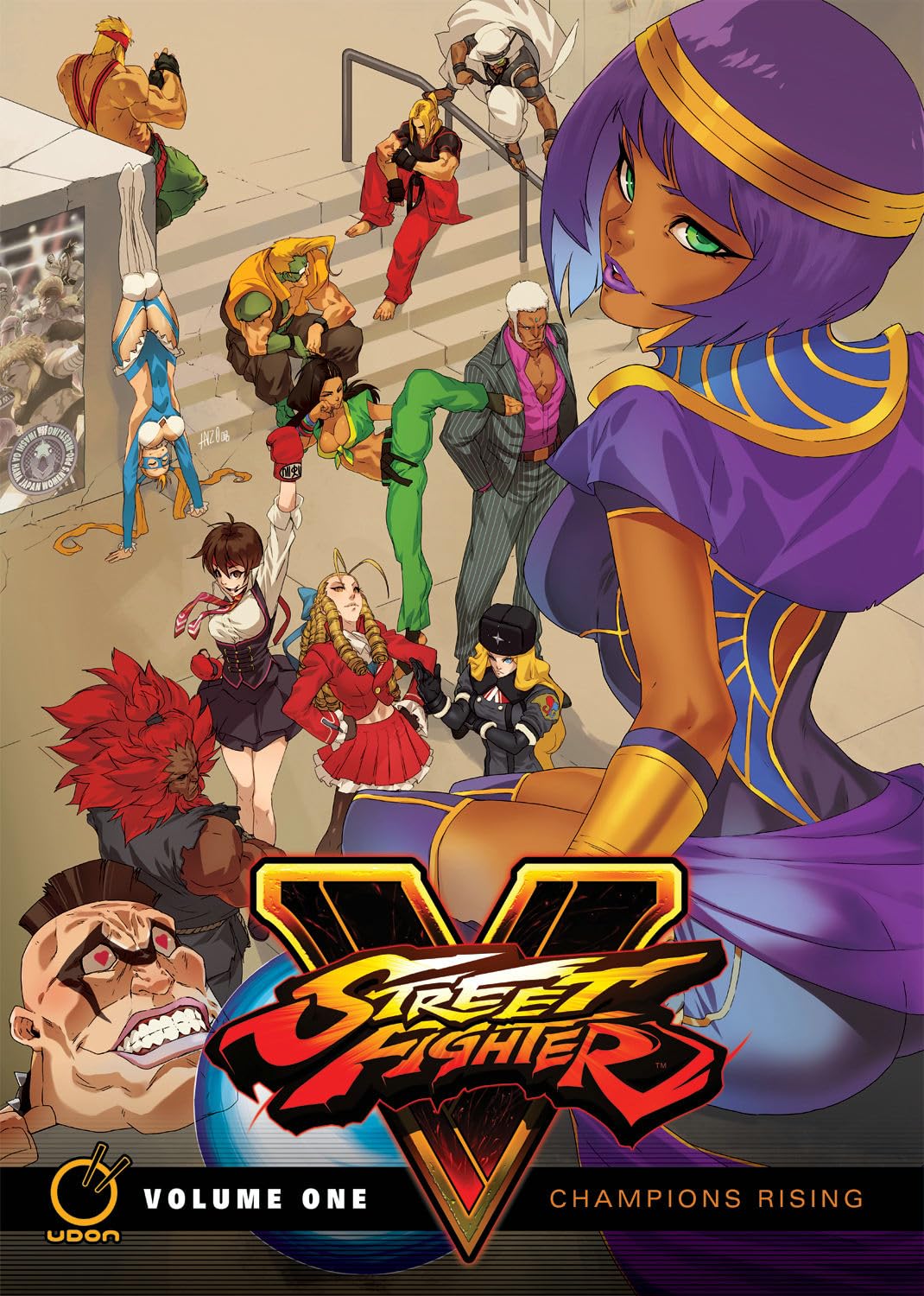 Street Fighter V Volume 1: Champions Rising (STREET FIGHTER V HC),Used