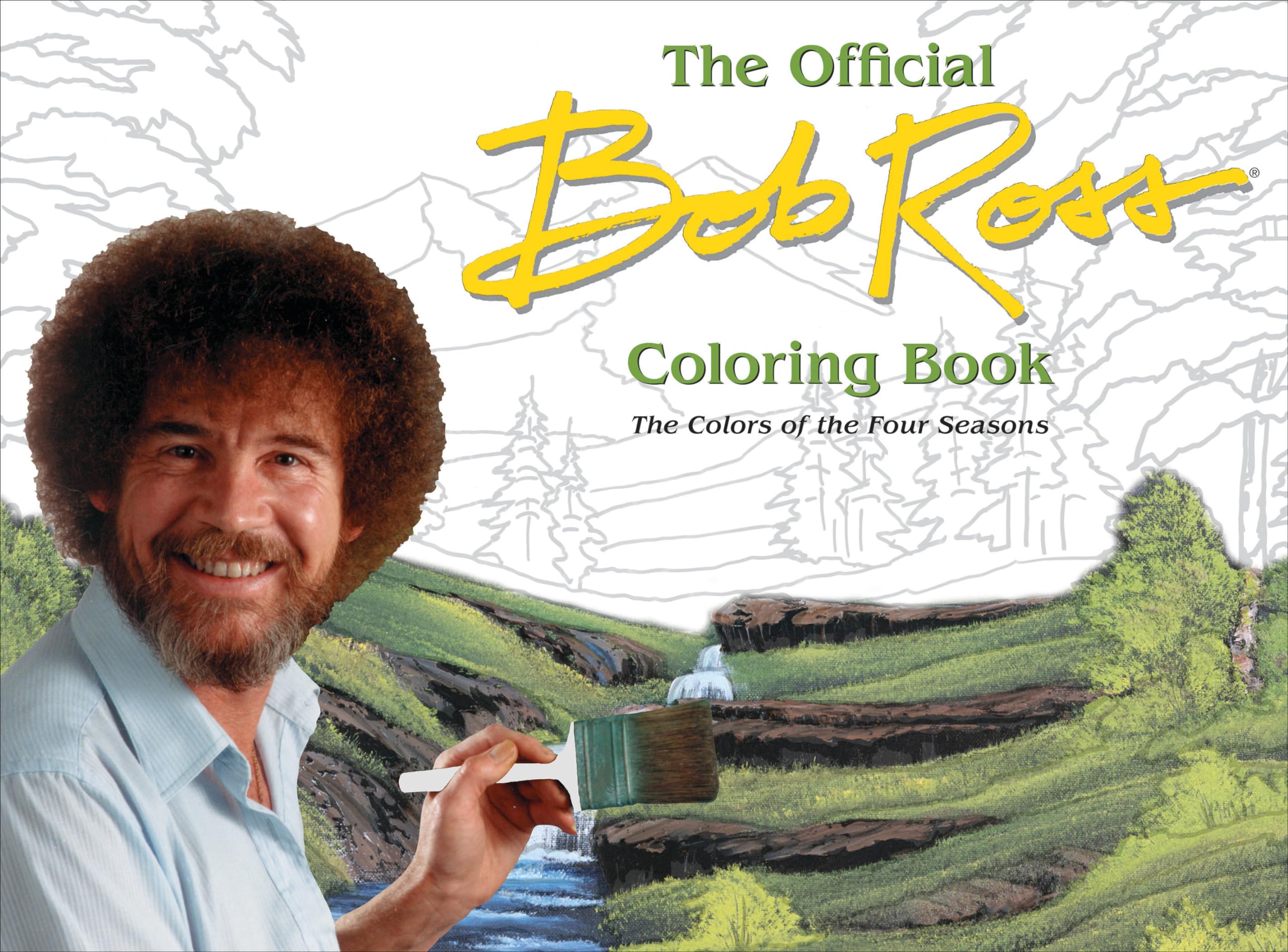 The Official Bob Ross Coloring Book: The Colors of the Four Seasons,Used