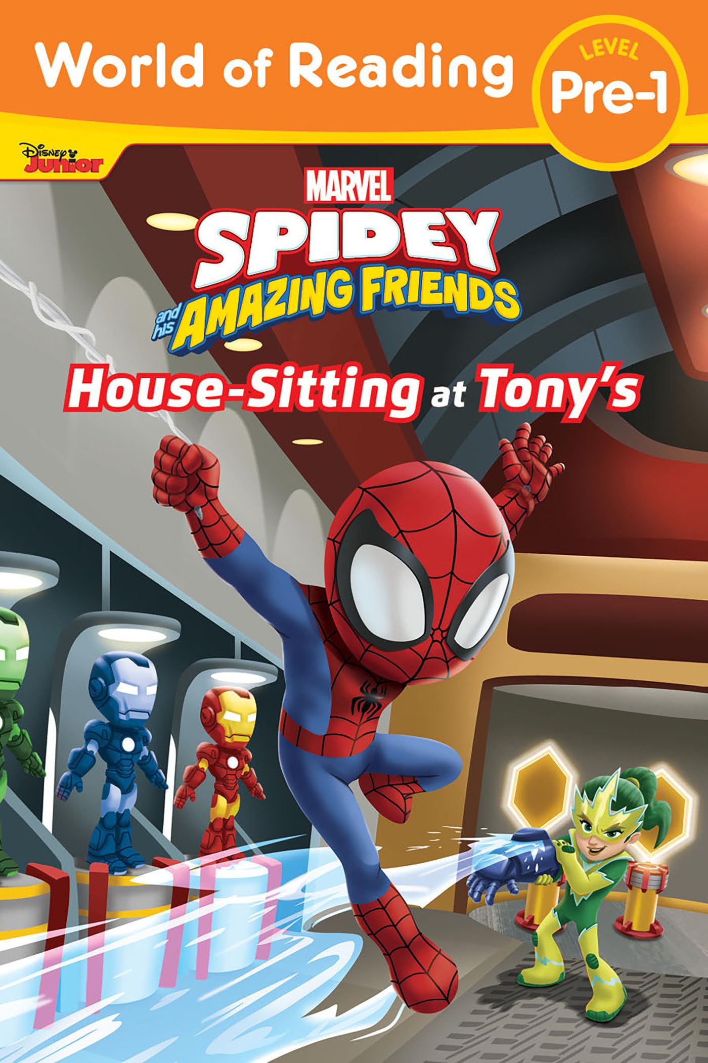 World Of Reading: Spidey And His Amazing Friends: Housesitting At Tony'S,New