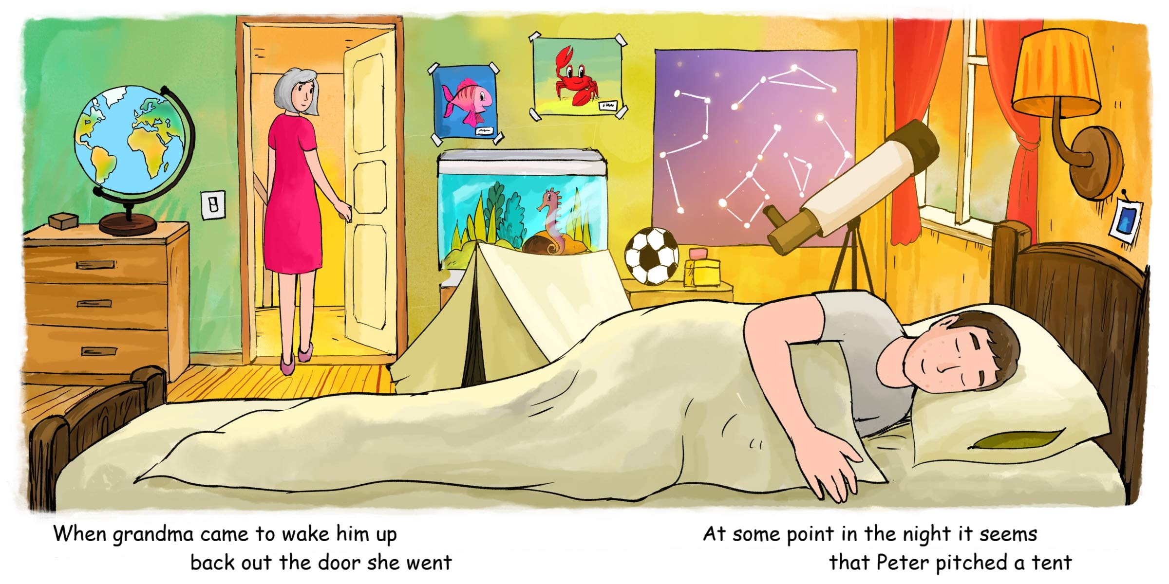 Peter Pitched a Tent,Used