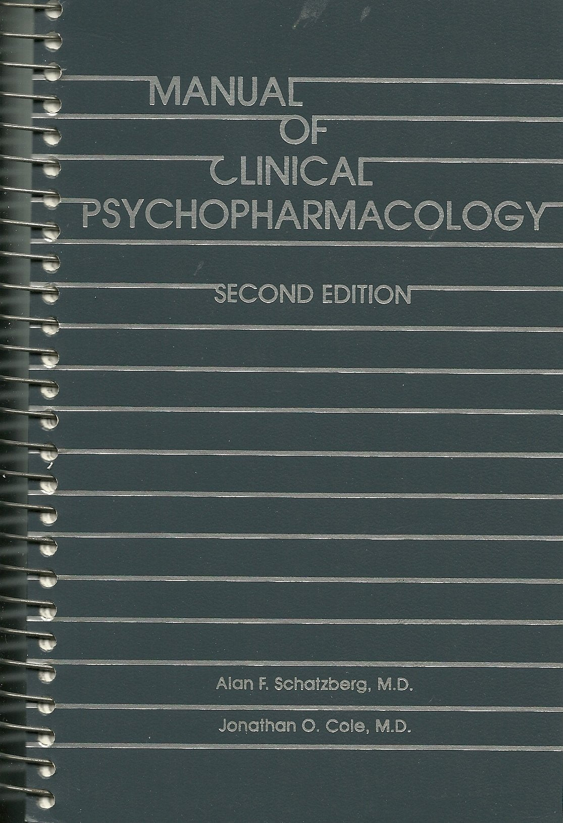 Manual of Clinical Psychopharmacology,Used