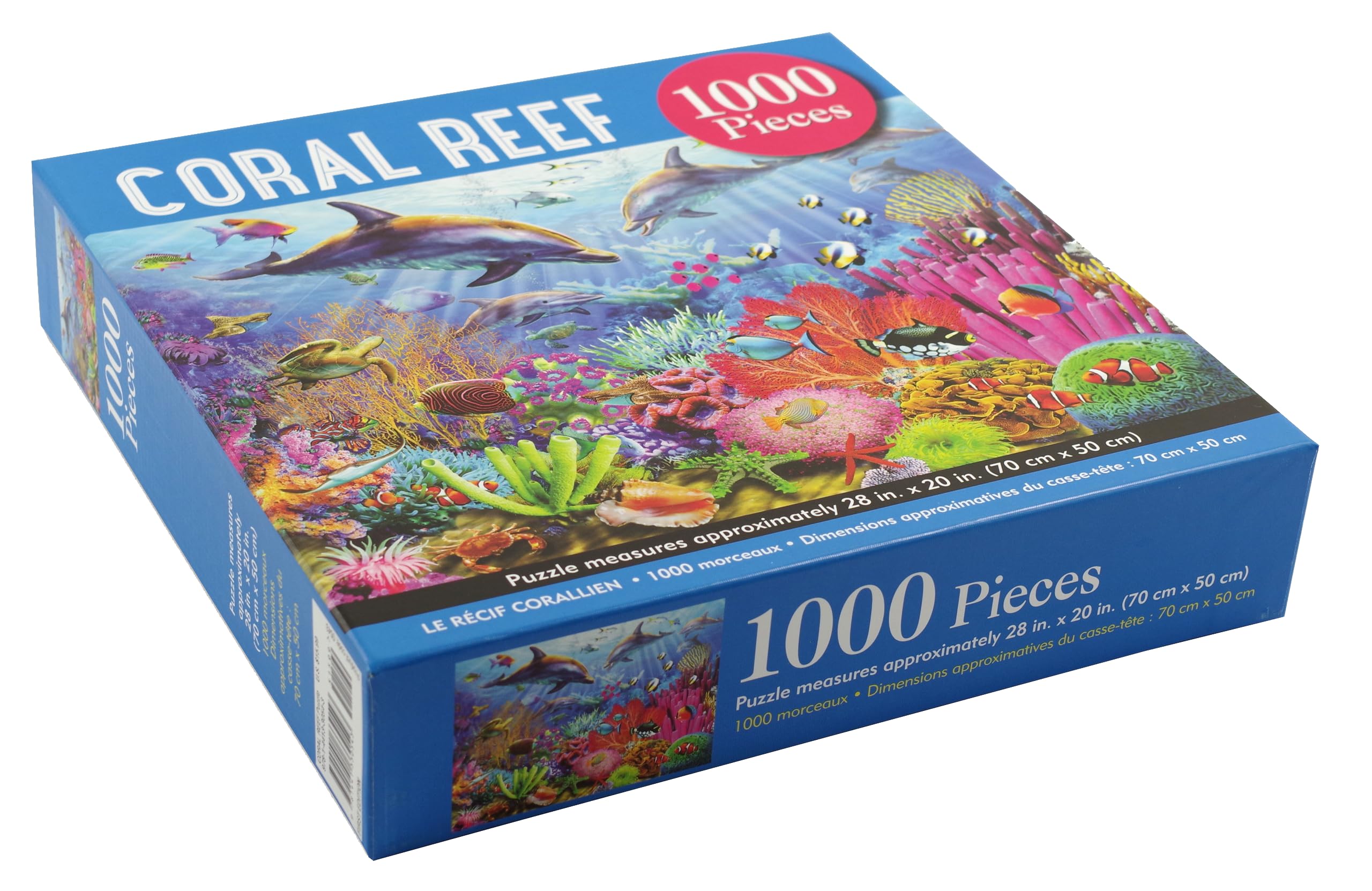 PETER PAUPER PRESS Coral Reef Jigsaw Puzzle: 1000 Pieces,New