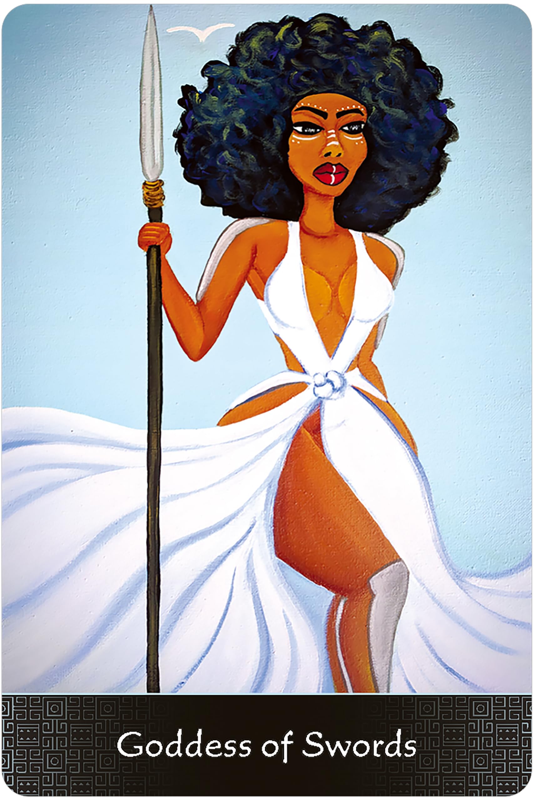 Afro Goddess Tarot Arcanas,Used