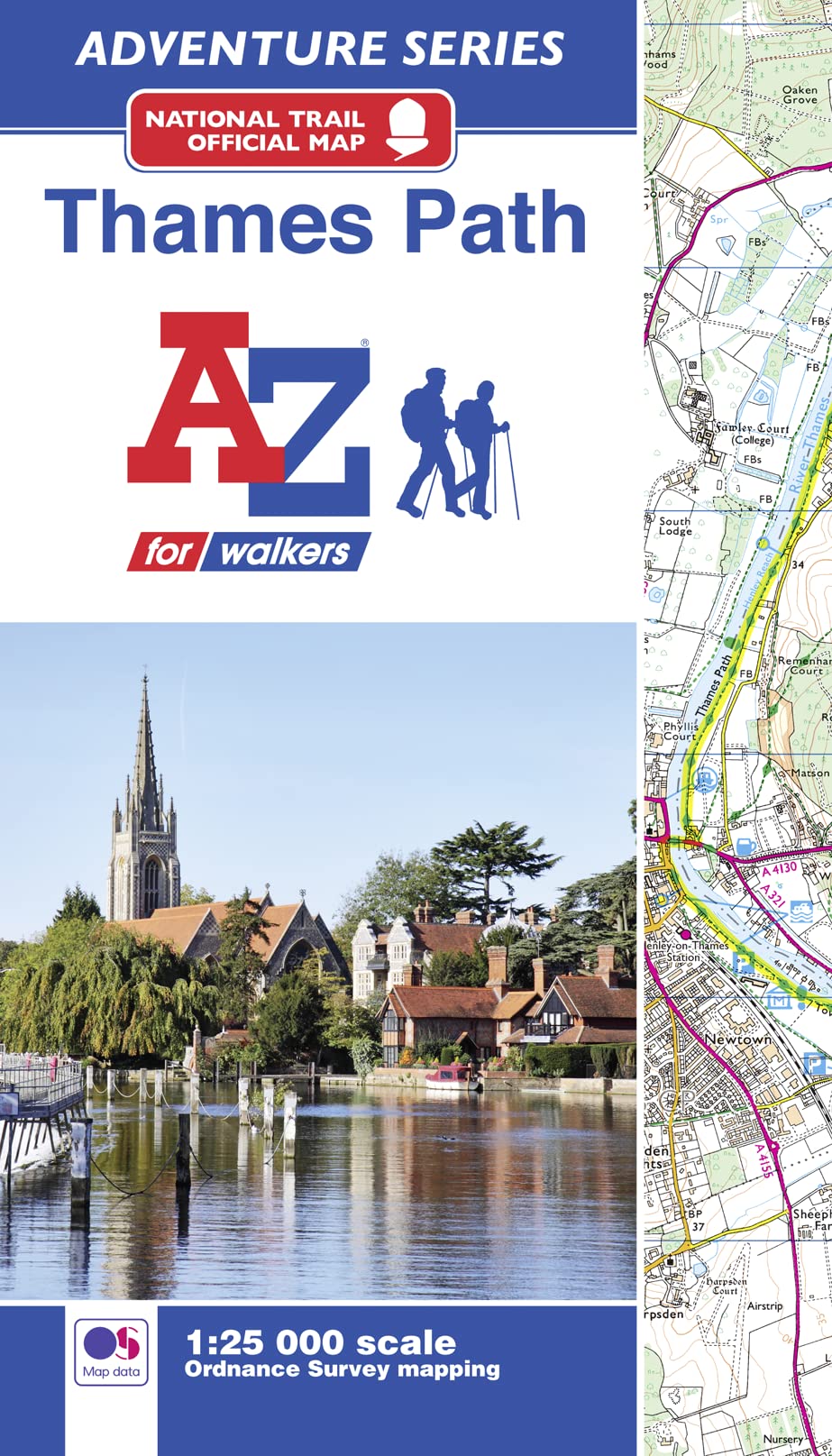 Thames Path Adventure Atlas,Used