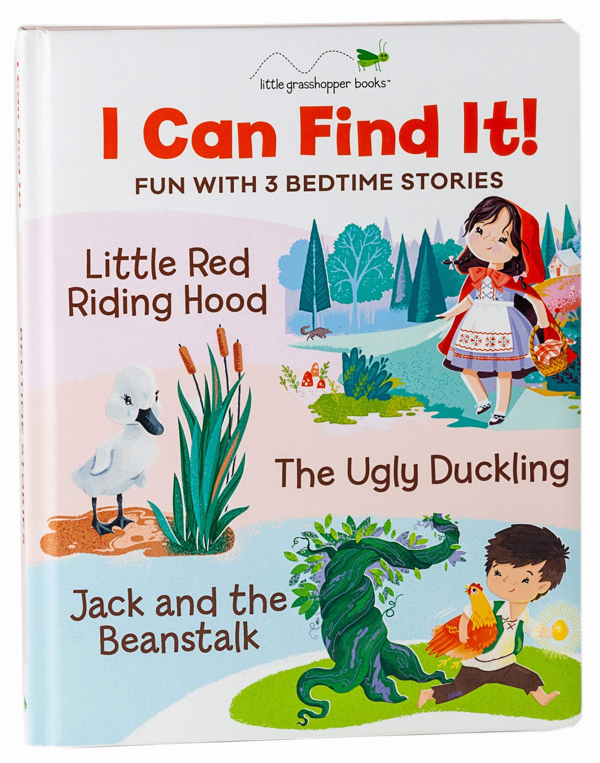 I Can Find It! Fun with 3 Bedtime Stories: Little Red Riding Hood, The Ugly Duckling, Jack and the Beanstalk,Used