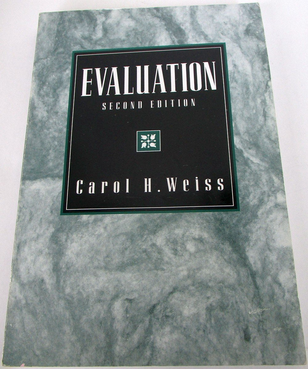Evaluation: Methods For Studying Programs And Policies, 2Nd Edition,Used