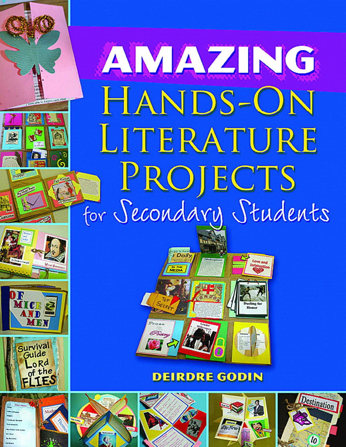 Amazing HandsOn Literature Projects for Secondary Students (Book & CD),Used
