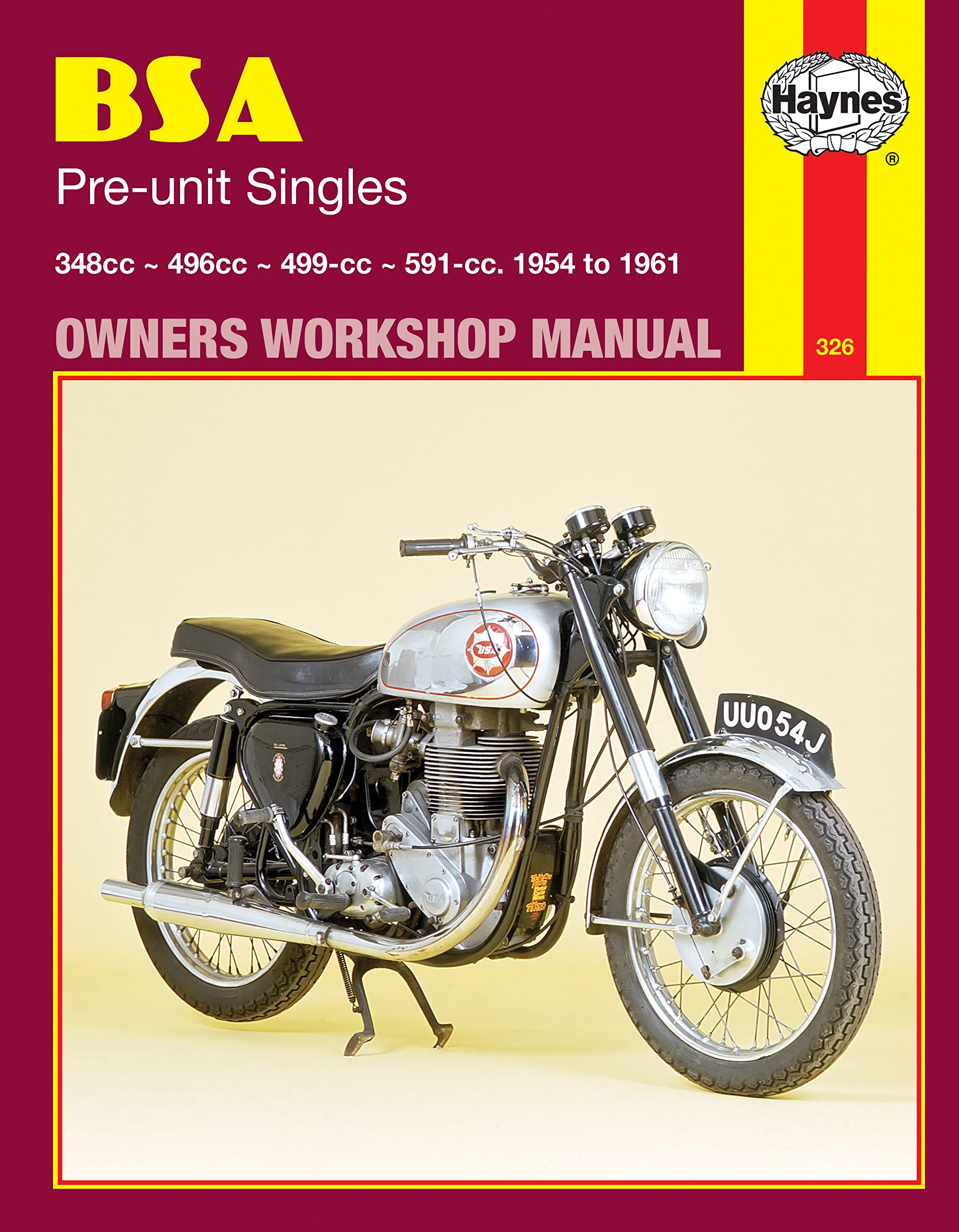 BSA Preunit Singles, 195461 (Haynes Repair Manuals),Used