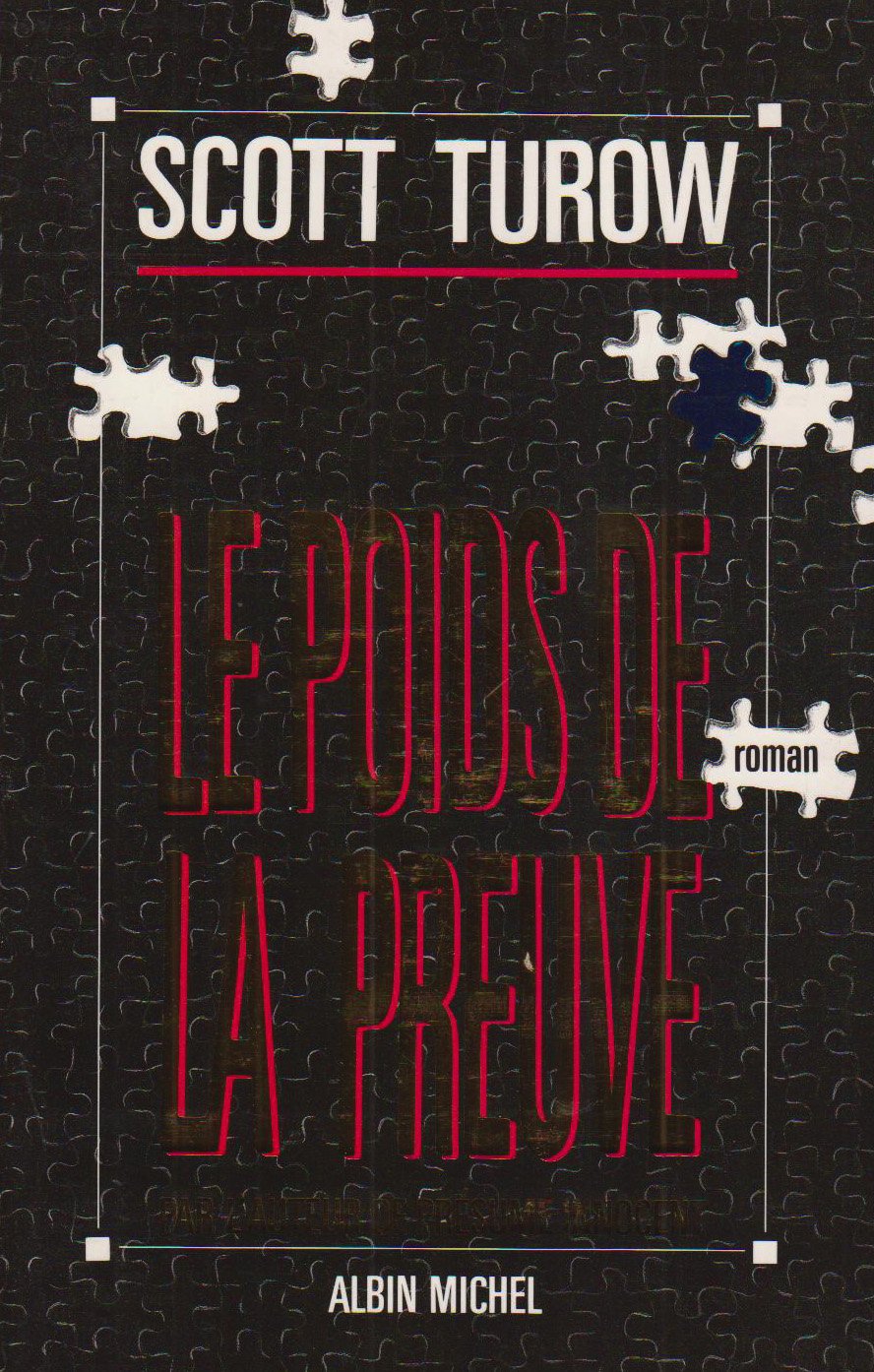 Le Poids de la preuve,Used