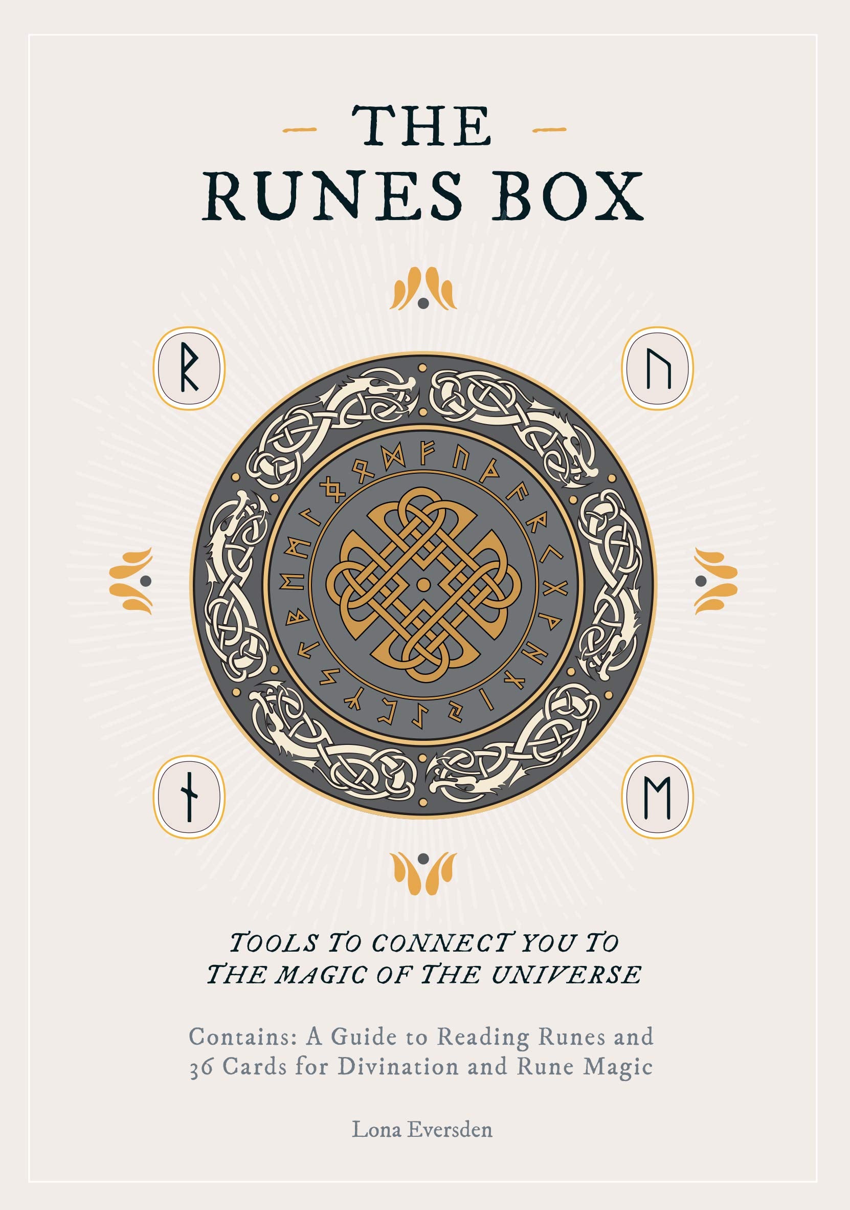 The Runes Box: Tools To Connect You To The Magic Of The Universe  Contains: A Guide To Reading Runes And 36 Cards For Divinatio