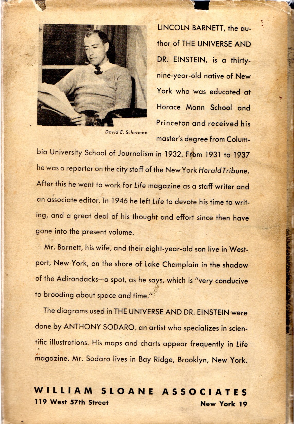 The Universe and Dr. Einstein.,Used
