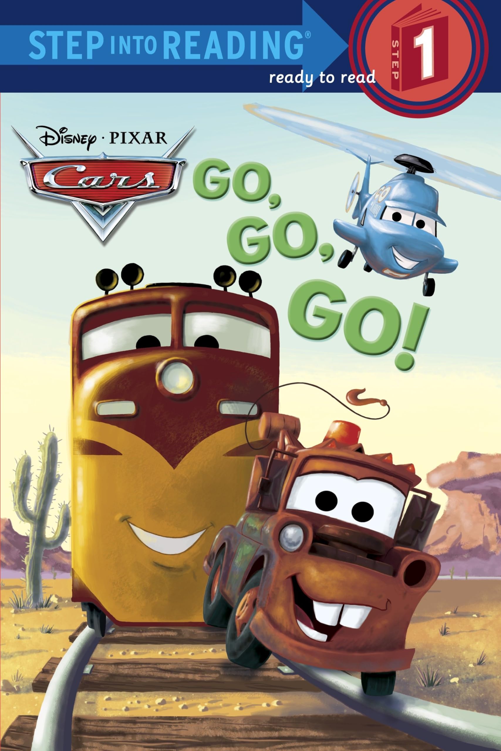 Go, Go, Go! (Disney/Pixar Cars) (Step into Reading),New