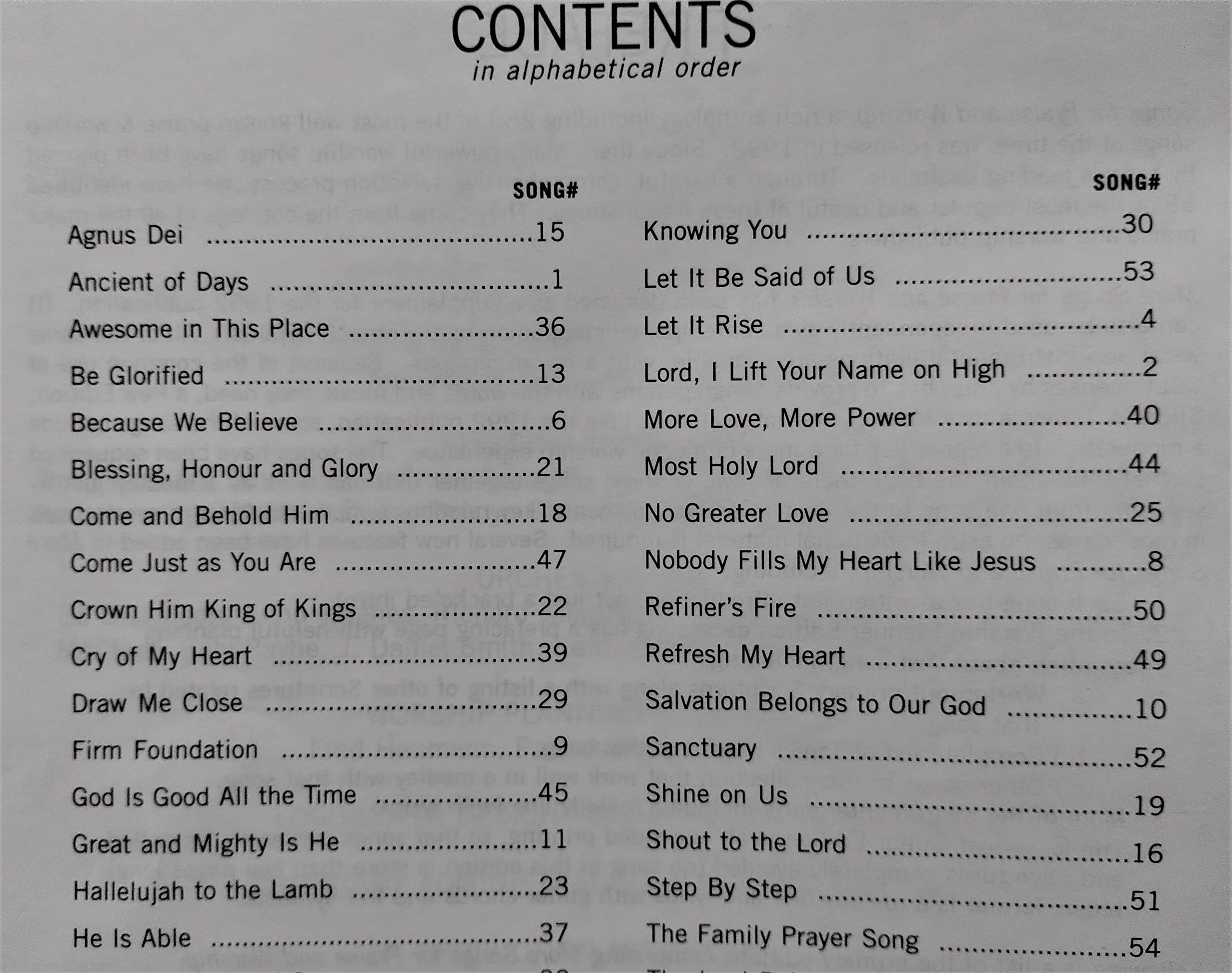 More Songs for Praise & Worship Piano, Vocal and Guitar Chords,Used