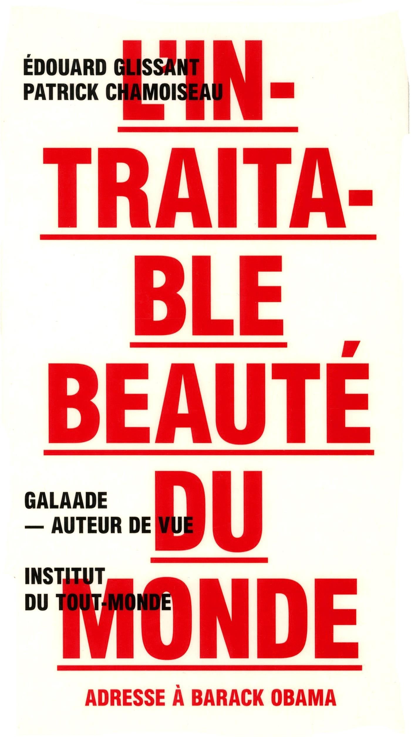 L'intraitable beaut du monde (Auteur de vue) (French Edition),Used