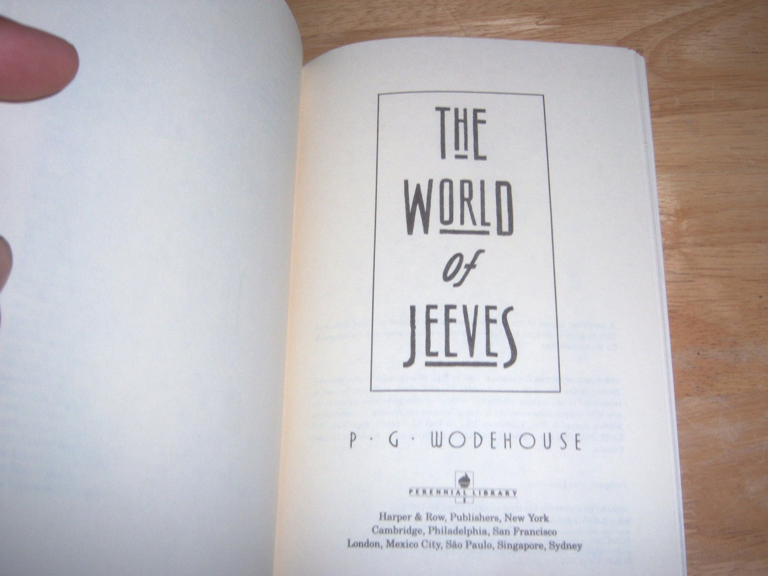 The World Of Jeeves,Used