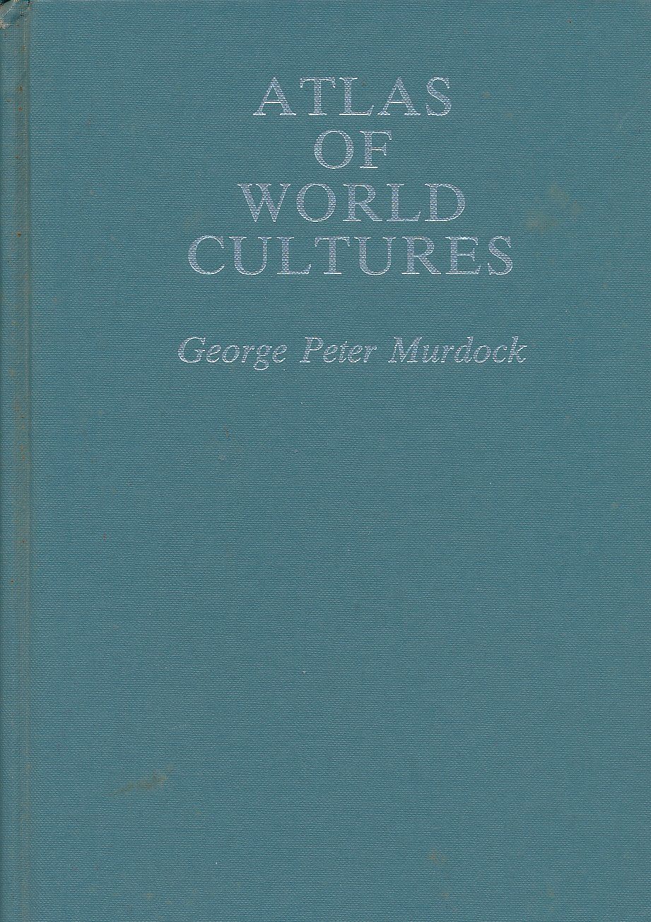 Atlas Of World Cultures,New