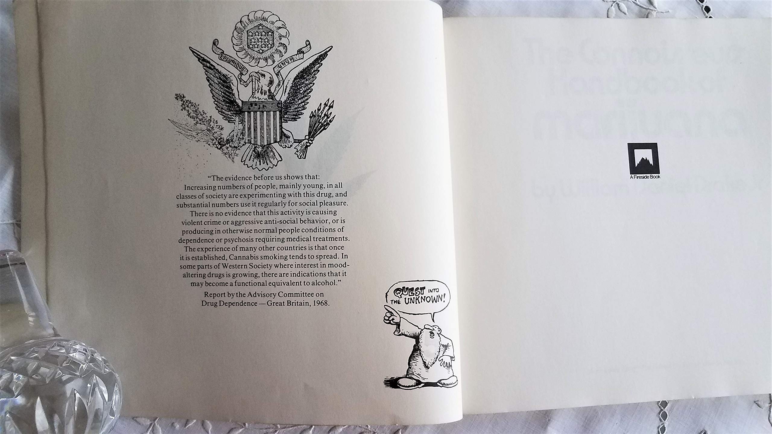 Connoisseur'S Handbook Of Marijuana,Used