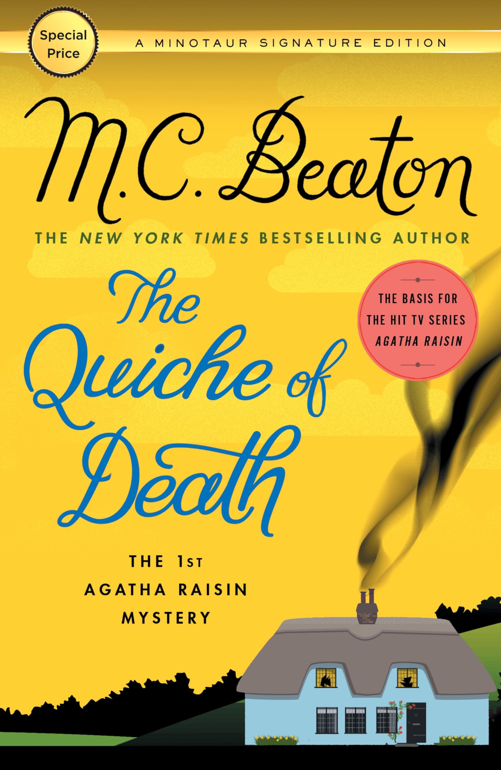 The Quiche of Death: The First Agatha Raisin Mystery (Agatha Raisin Mysteries, 1),Used