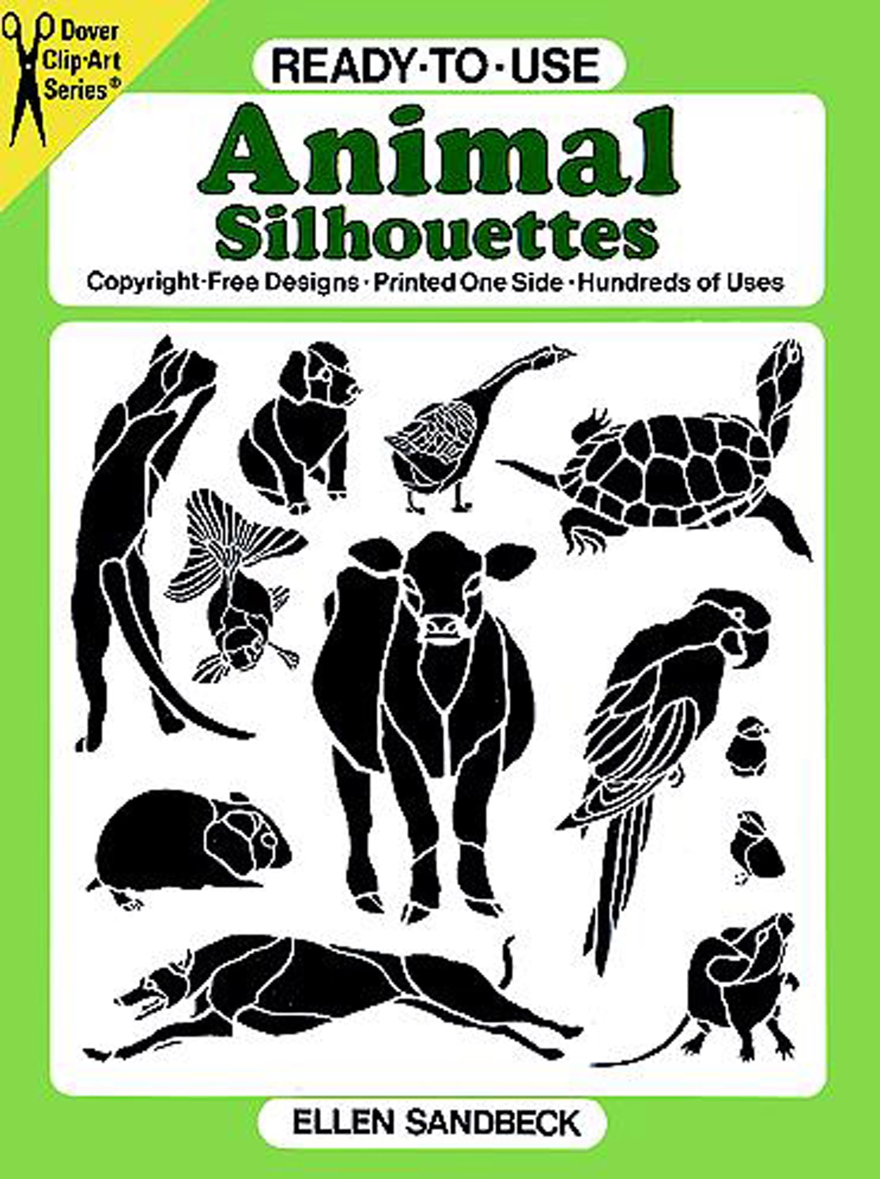 Readytouse Animal Silhouettes (Dover Clip Art Readytouse),Used
