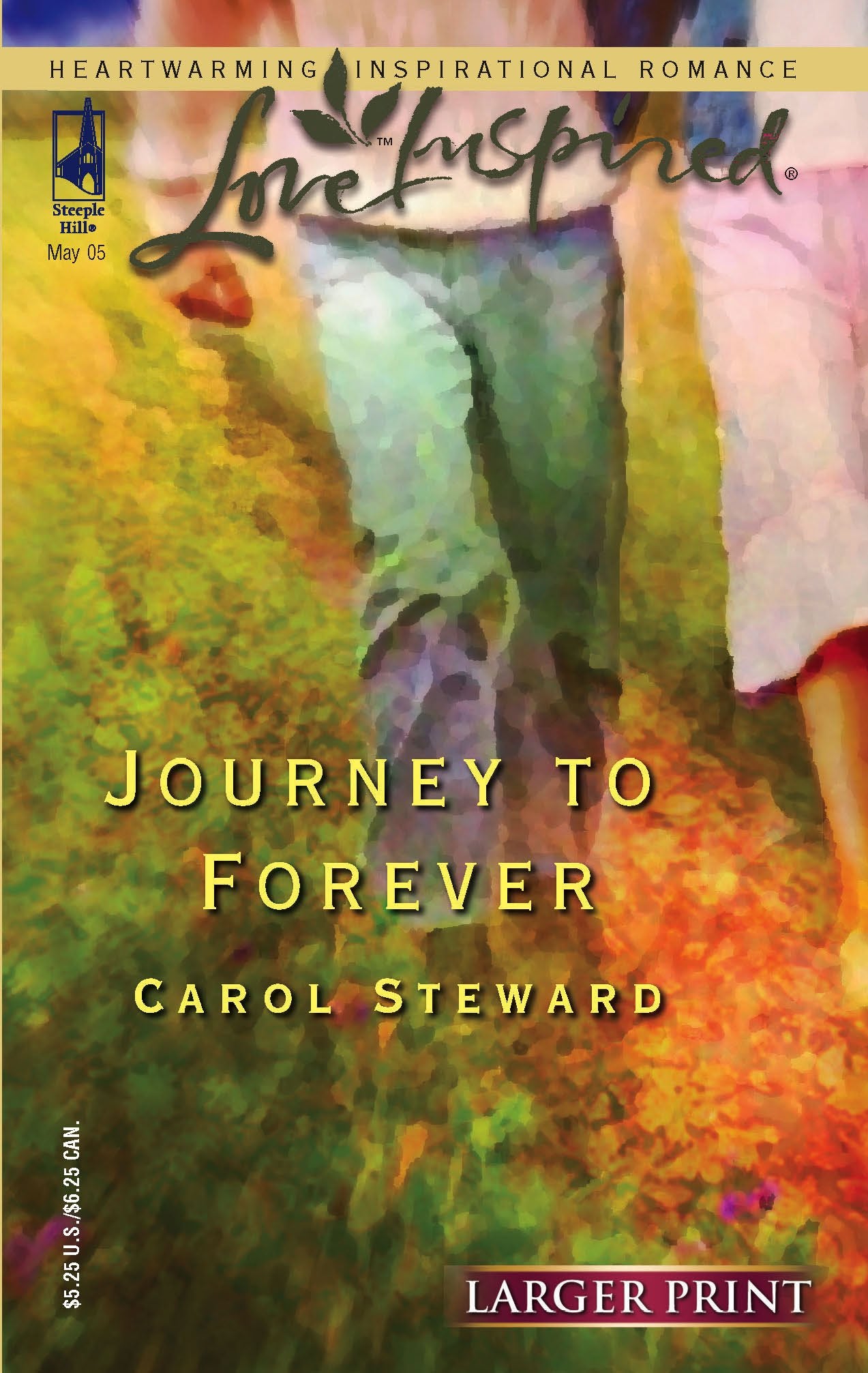 Journey to Forever (Larger Print Love Inspired #301),Used