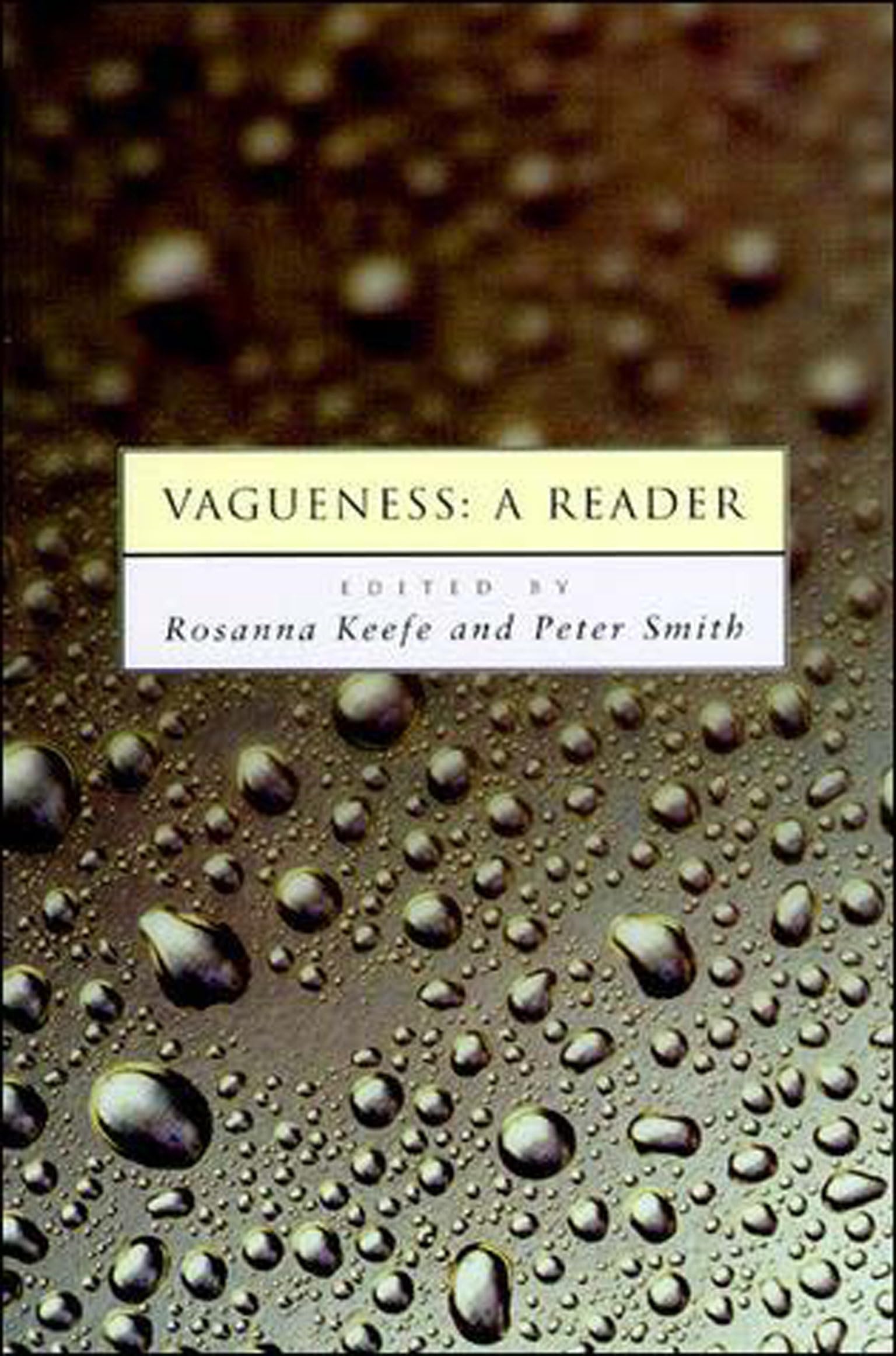Vagueness: A Reader,Used