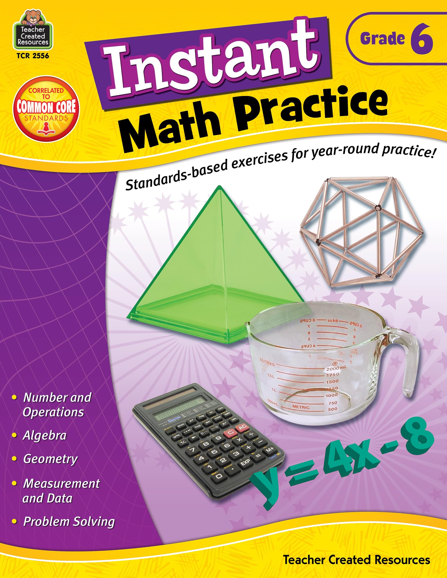 Instant Math Practice, Grade 6,Used