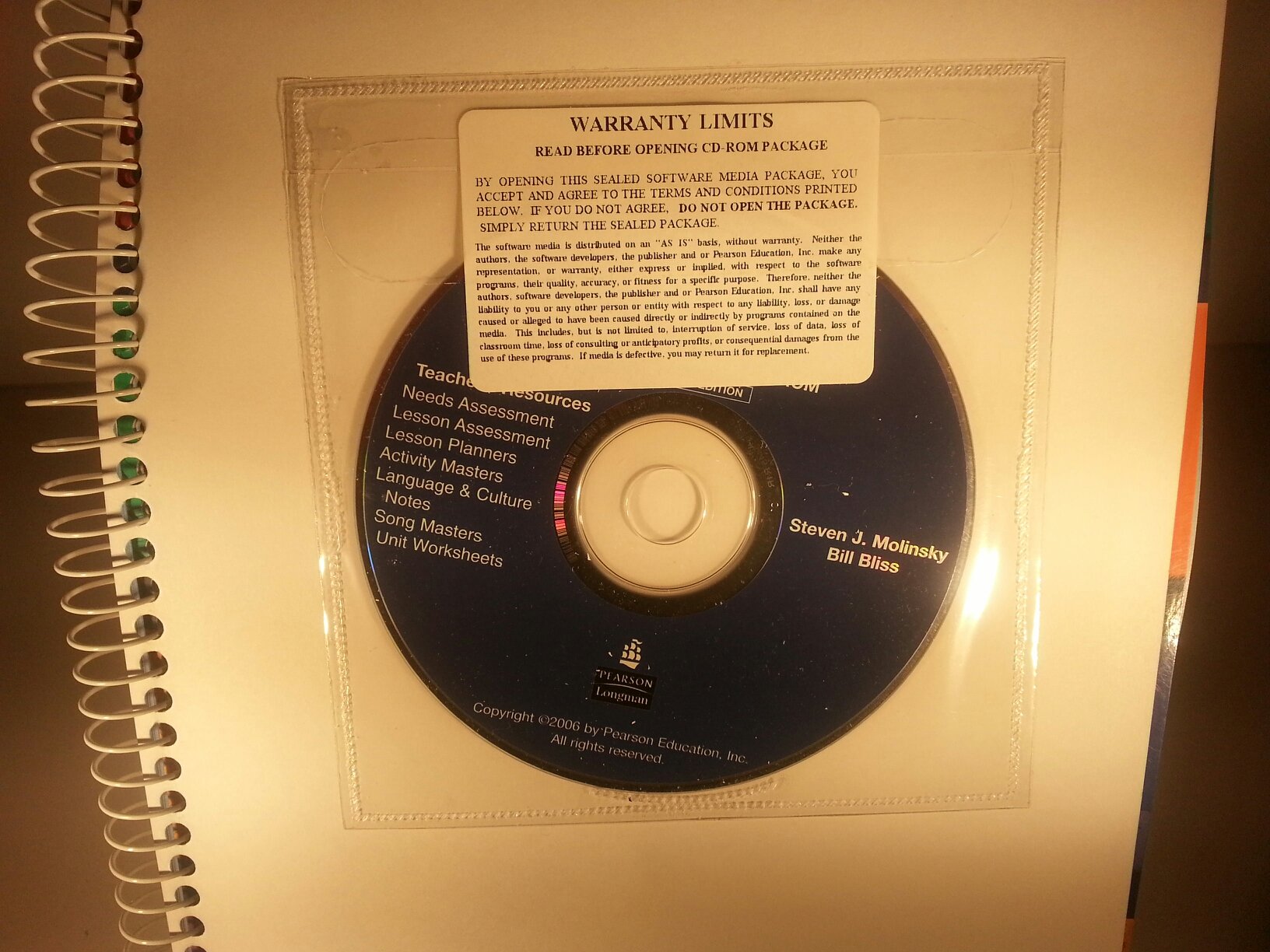 Word by Word Picture Dictionary: Teacher's Guide & Lesson Planner (Book & CDROM),Used