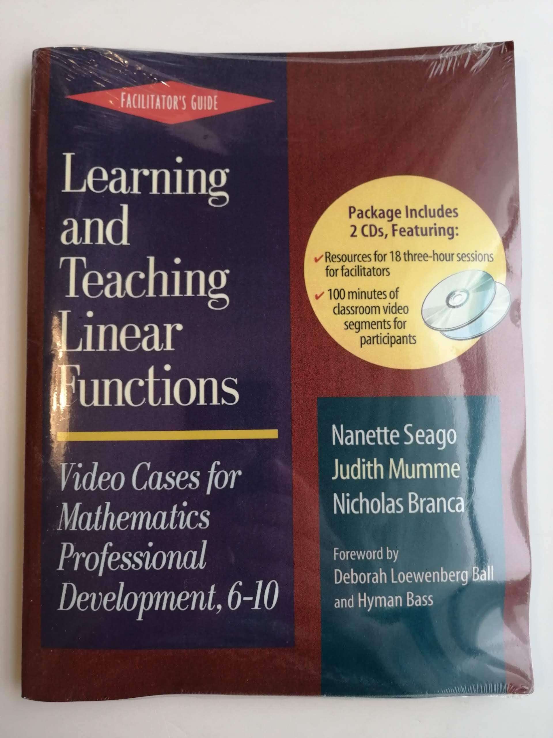 Learning and Teaching Linear Functions: Video Cases for Mathematics Professional Development, 610/Facilitator's Guide,Used