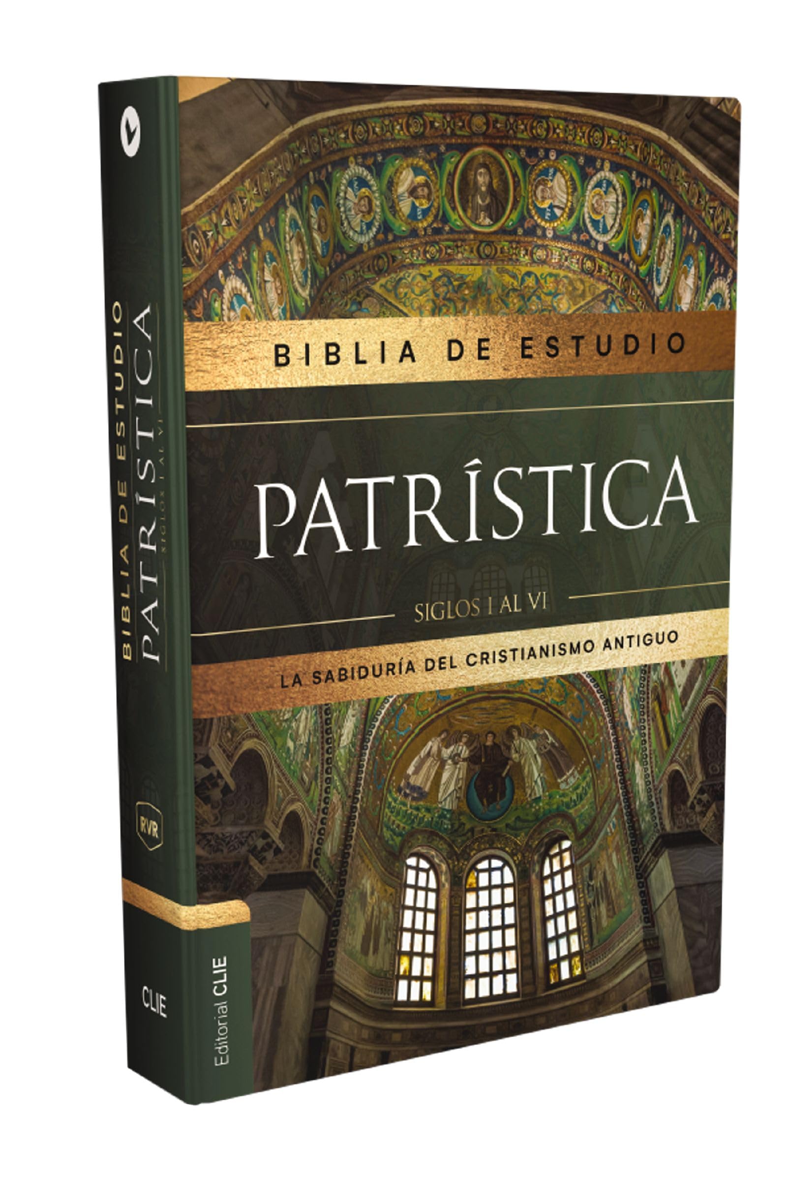 Reina Valera Revisada, Biblia de Estudio Patrstica, Tapa dura, Interior a dos colores, con ndice, Palabras de Jess en rojo: La S,New