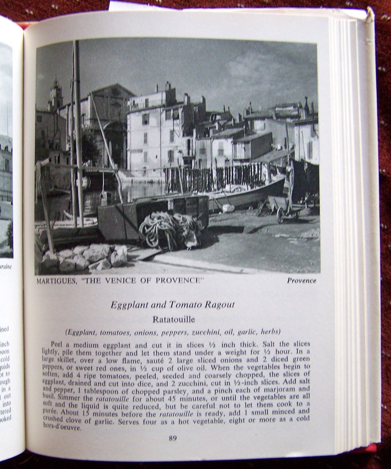 The Flavor Of France In Recipes And Pictures,New