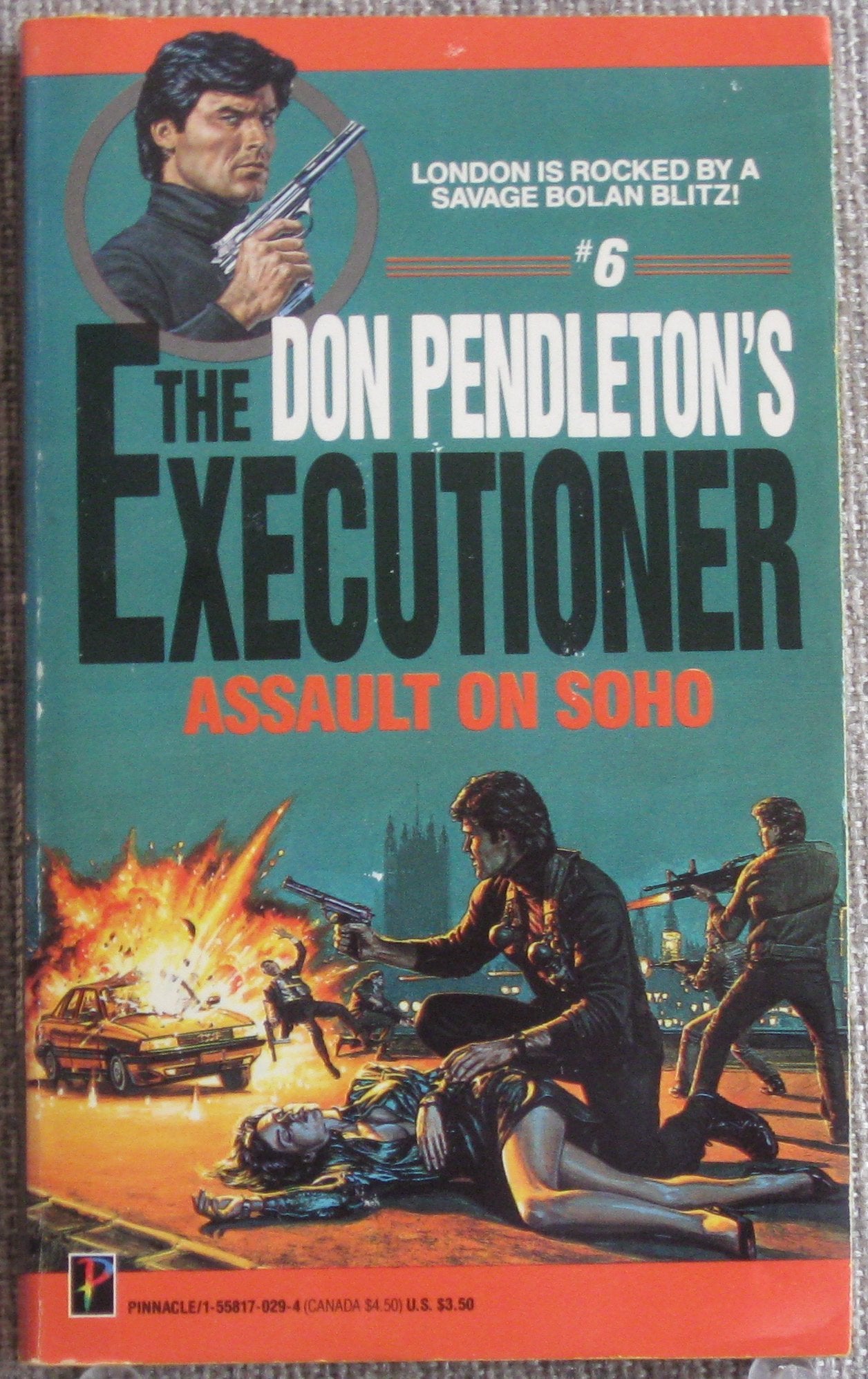 Assault on Soho (The Executioner, No 6),Used