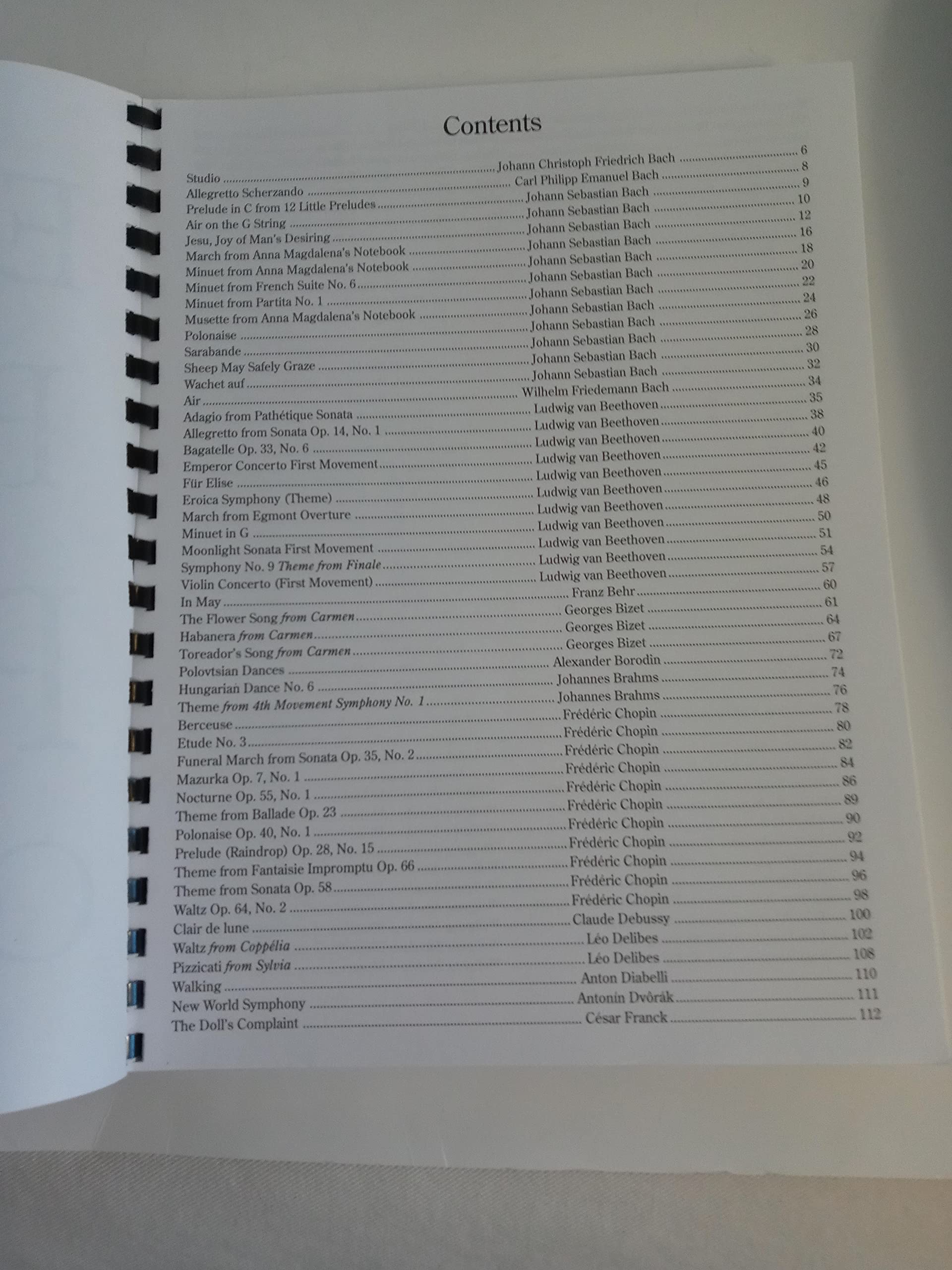 Easiest Book of Piano Classics,Used