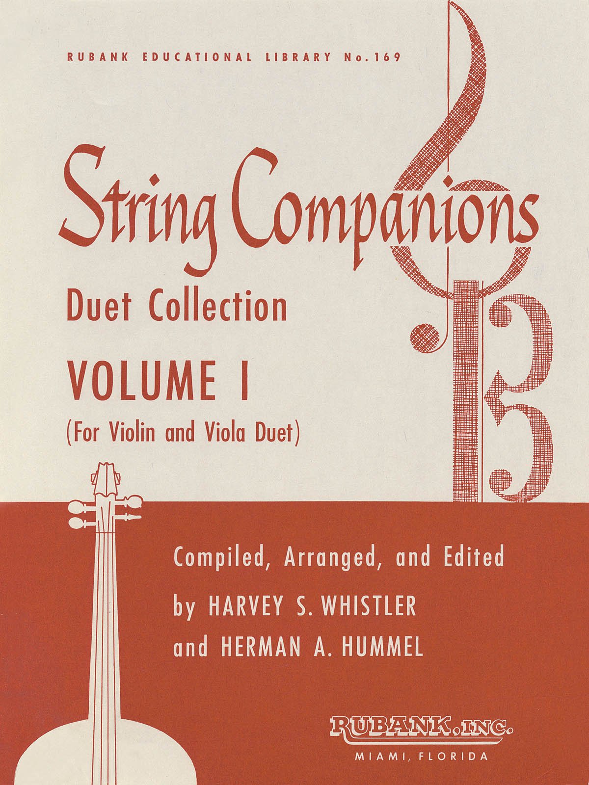 String Companions, Volume 1: Violin and Viola Duet Collection Published in Score Form,Used