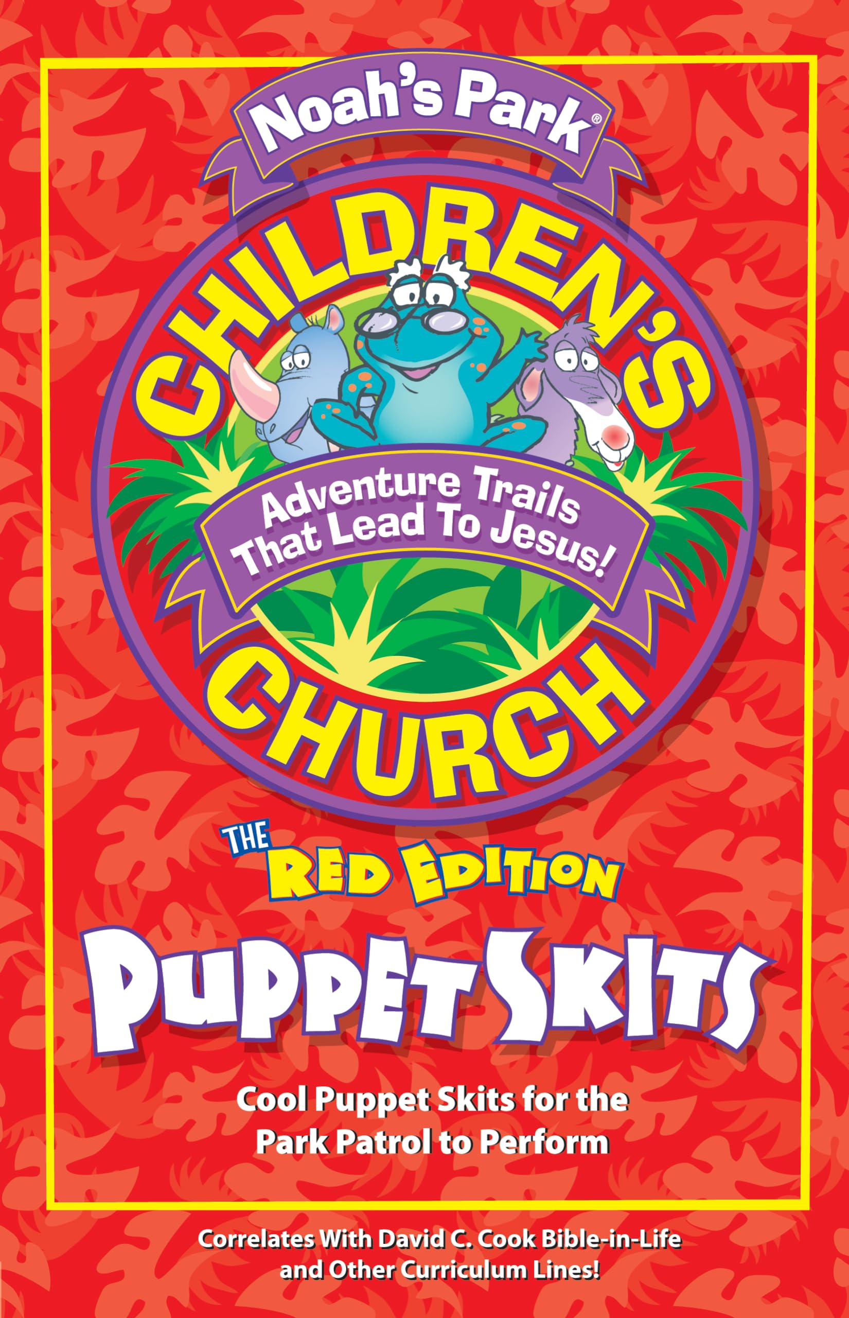 Noah's Park Children's Church Puppet Skits, Red Edition (Children's Church Kit),Used