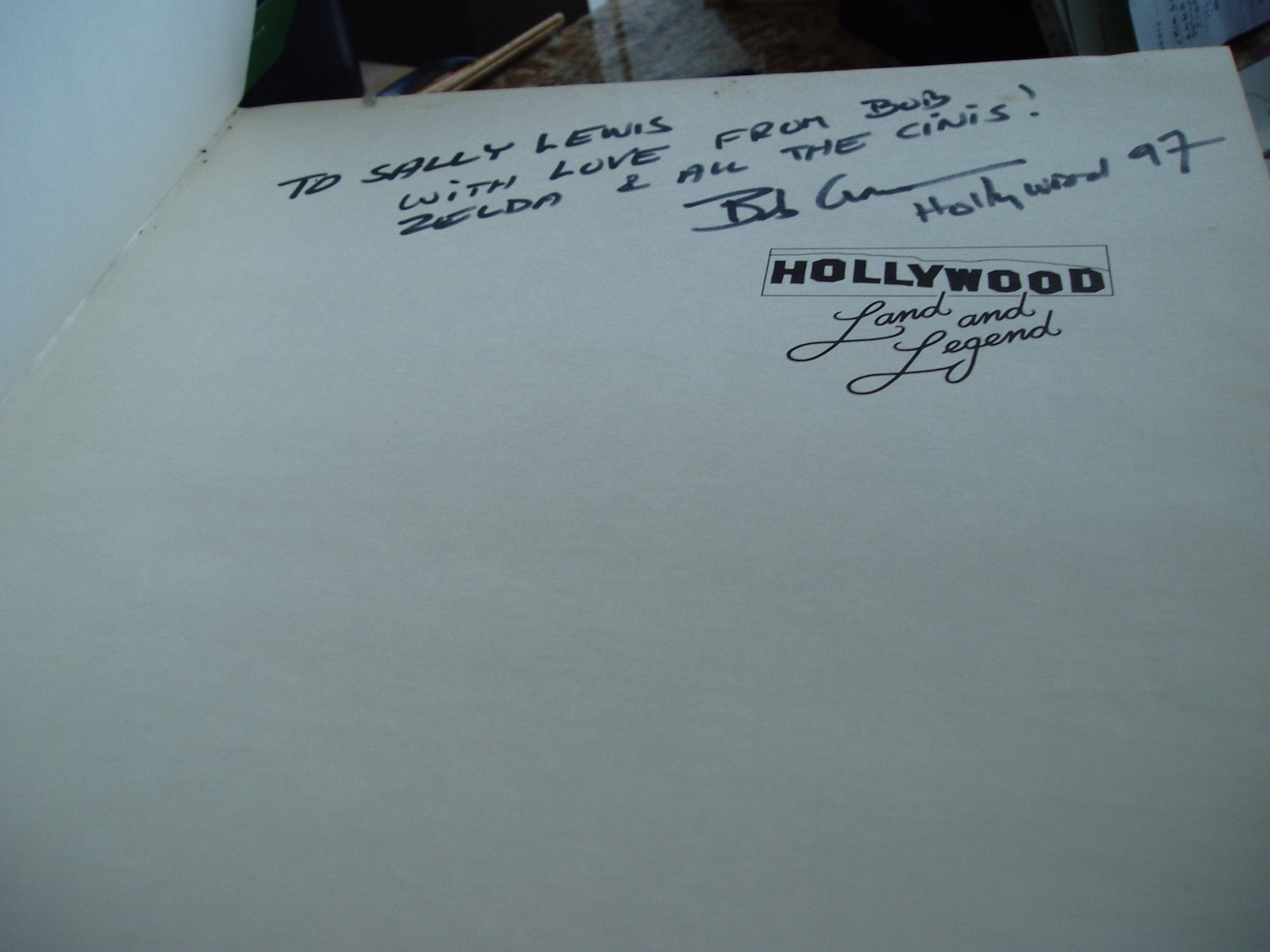 Hollywood, Land And Legend