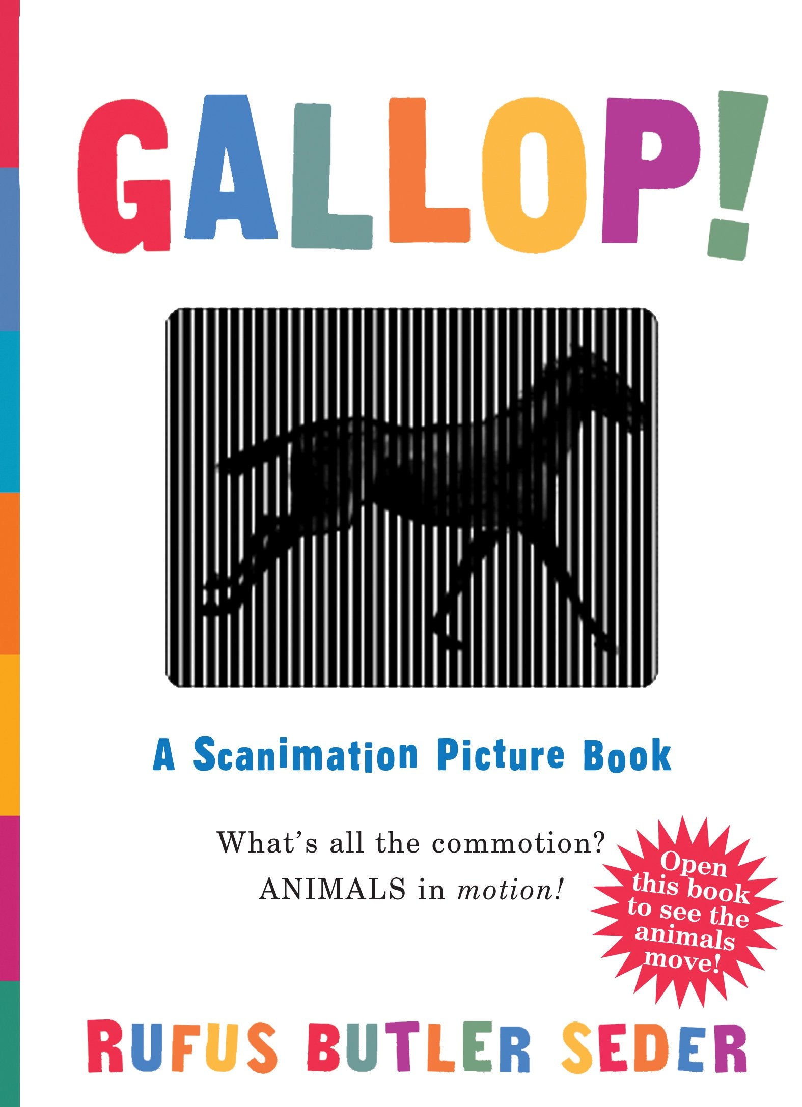 Gallop!: A Scanimation Picture Book,New