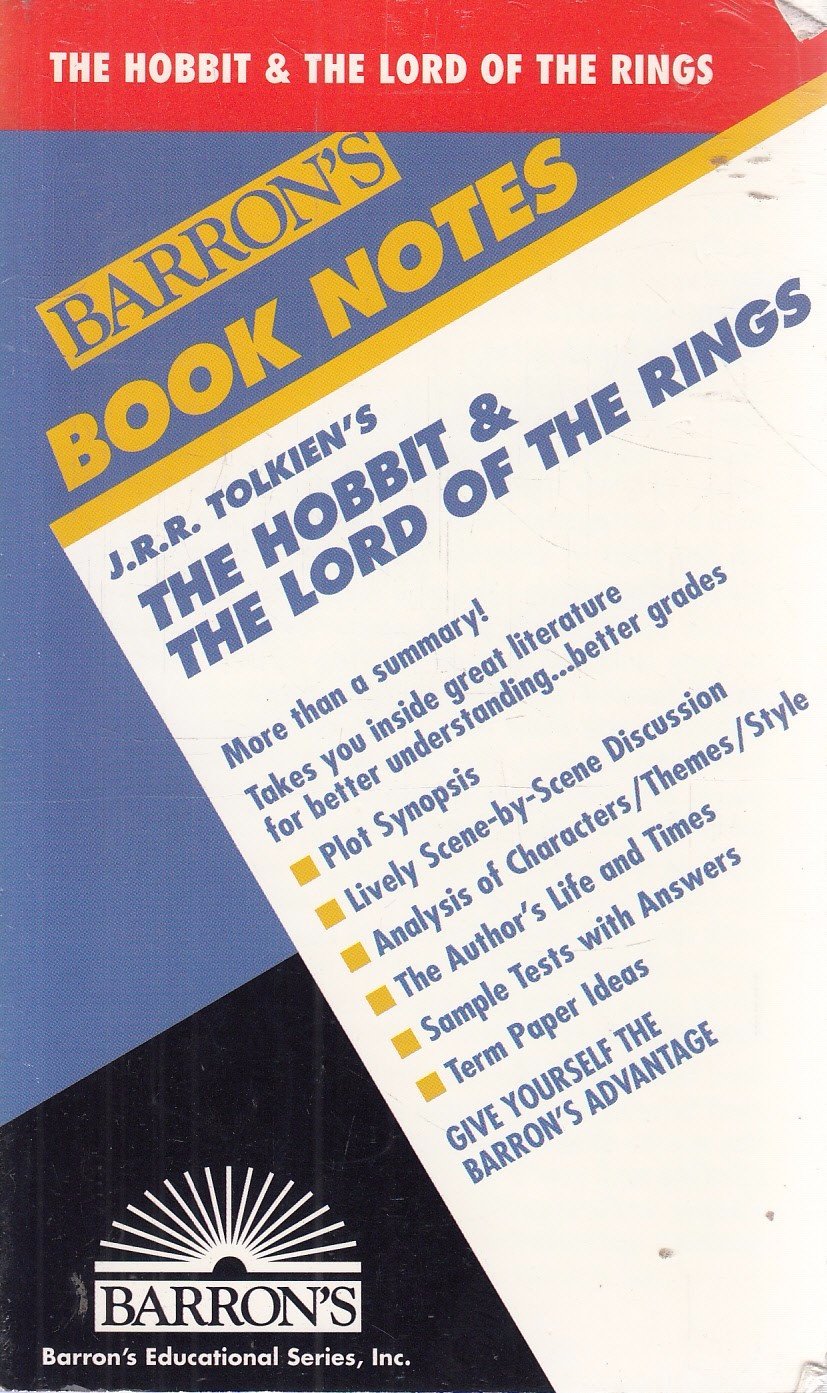 Hobbit And The Lord Of The Rings, The (Barron'S Book Notes),Used