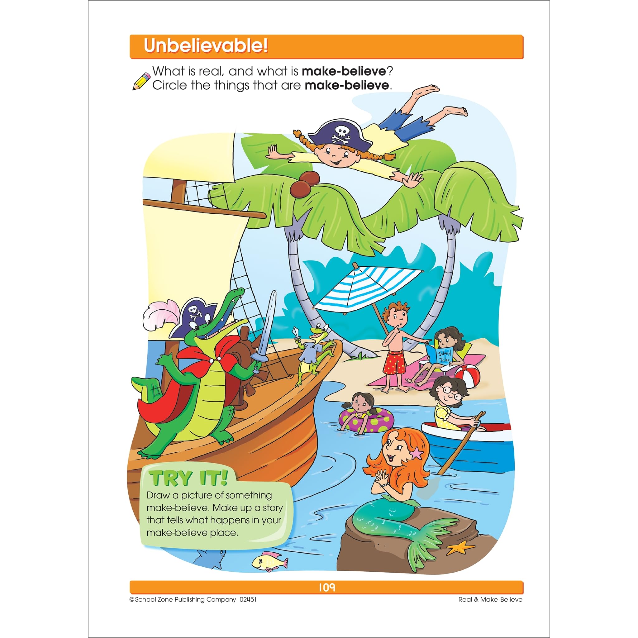 School Zone Preschool Super Scholar Workbook 128 Pages, Ages 3 To 5, Preschool To Kindergarten, Alphabet, Numbers 112, Colo,Used